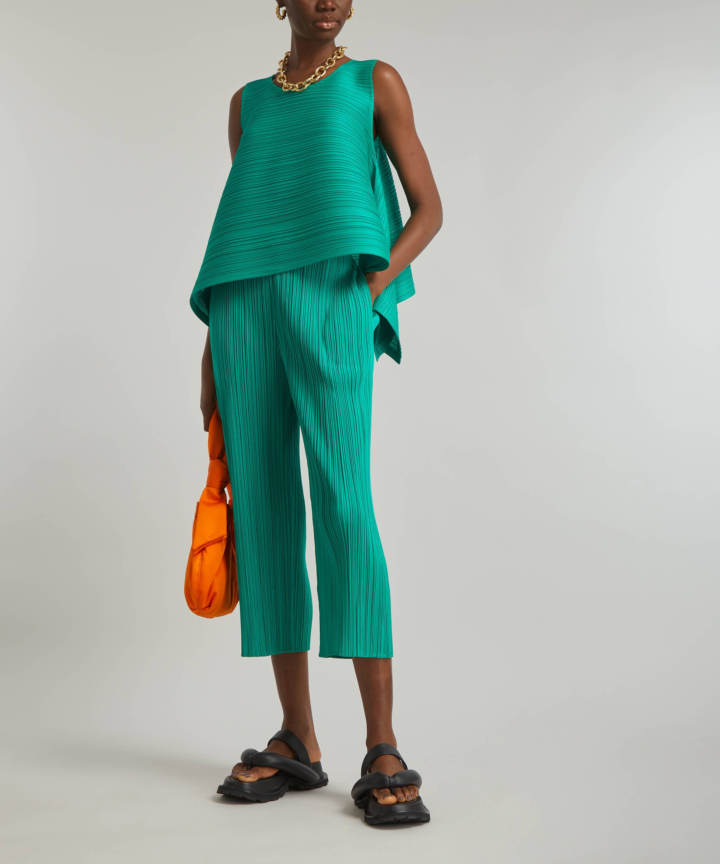 Pleats Please Issey Miyake MONTHLY COLOURS MAY Pleated Trousers