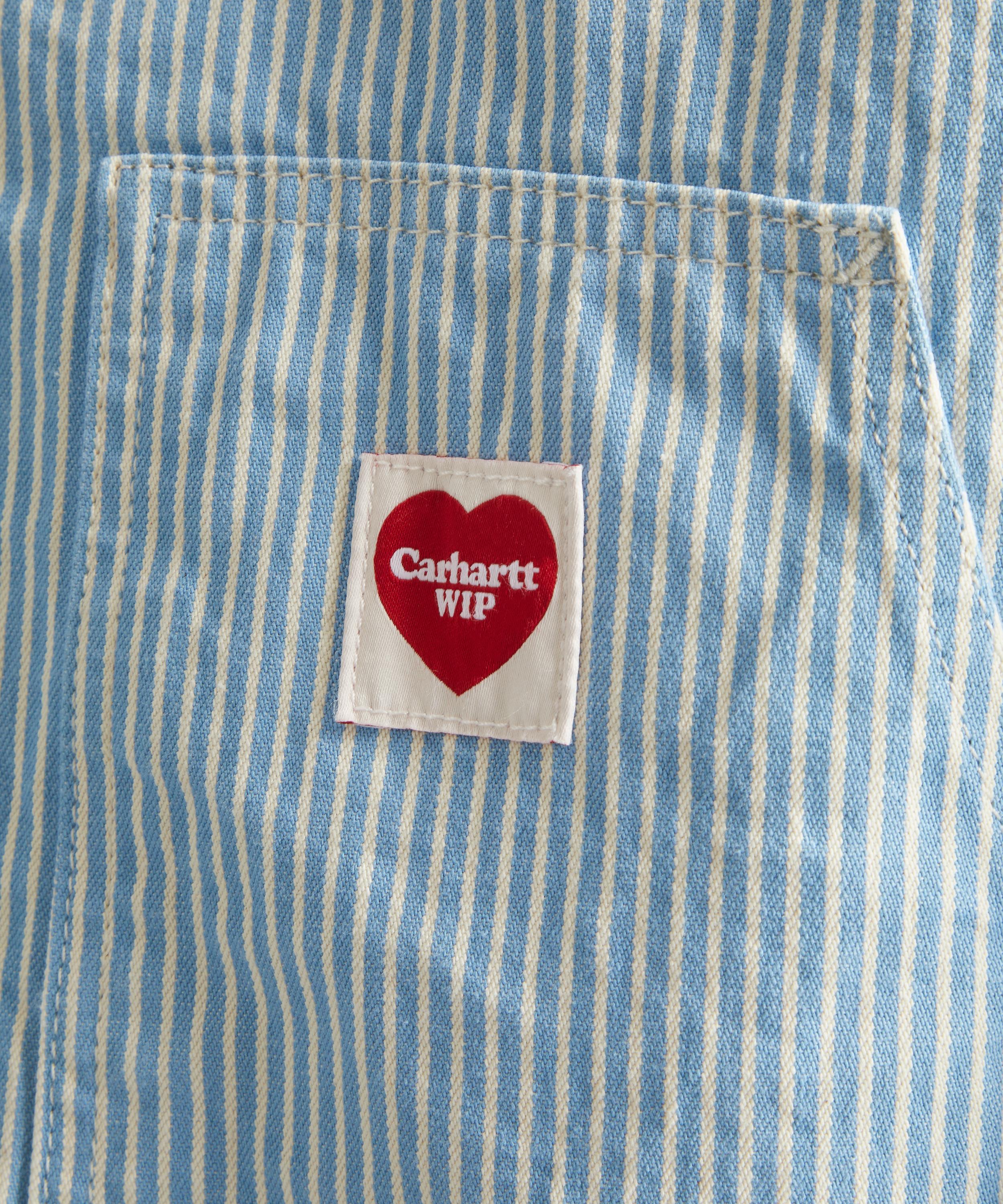 Carhartt WIP Striped Trousers in Red