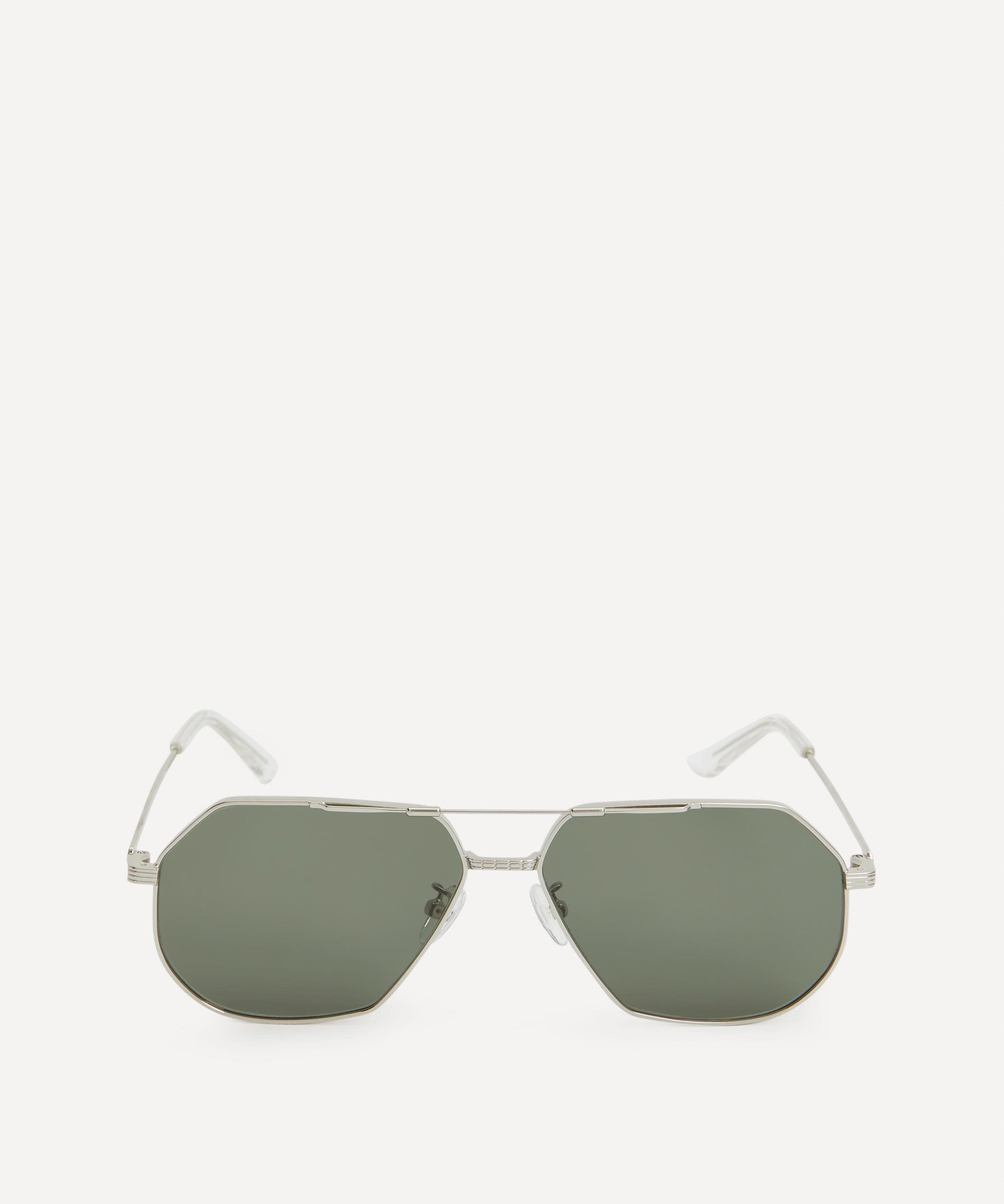 KAMO - Race Metal Aviator Sunglasses image number 0