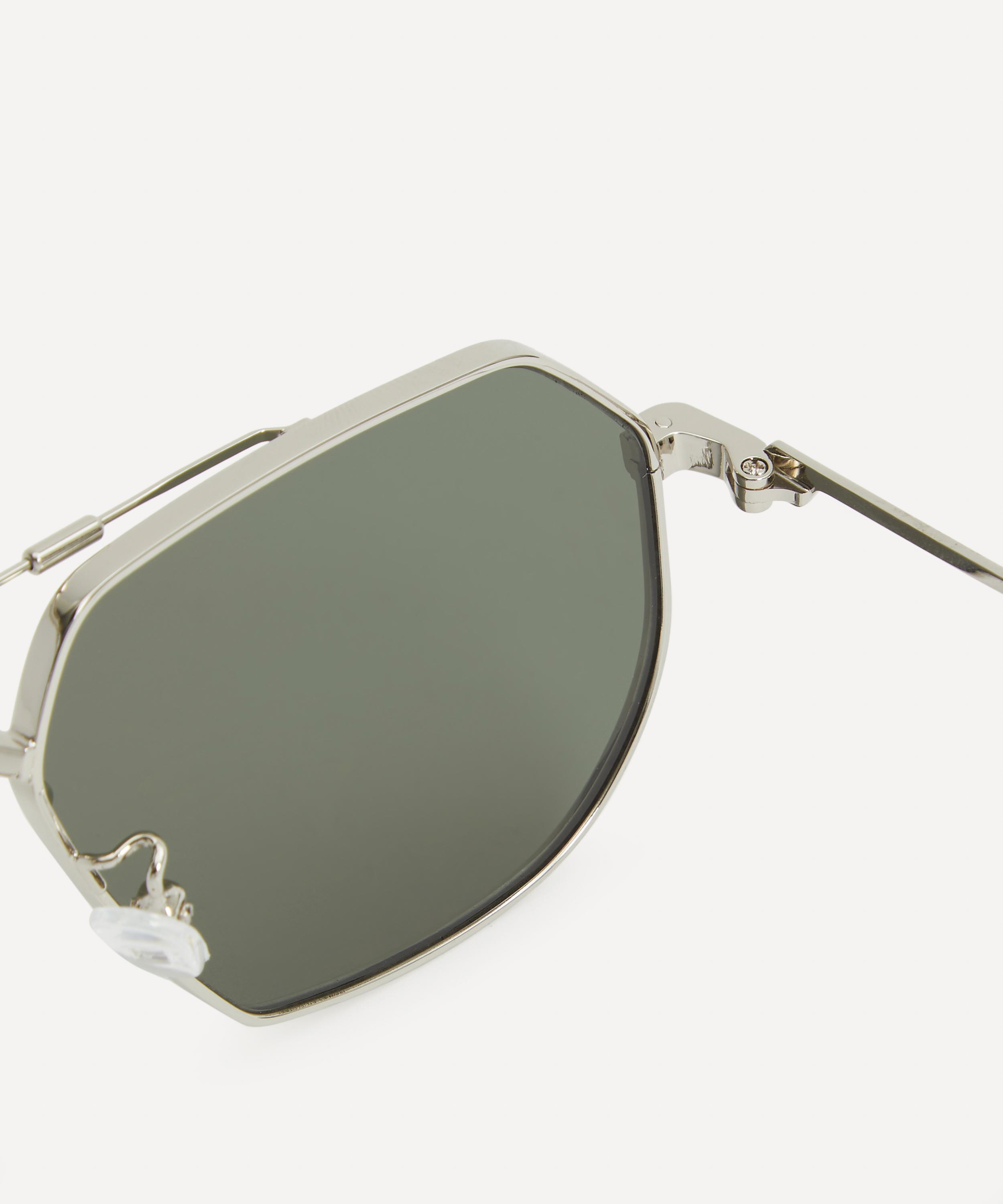 KAMO - Race Metal Aviator Sunglasses image number 2