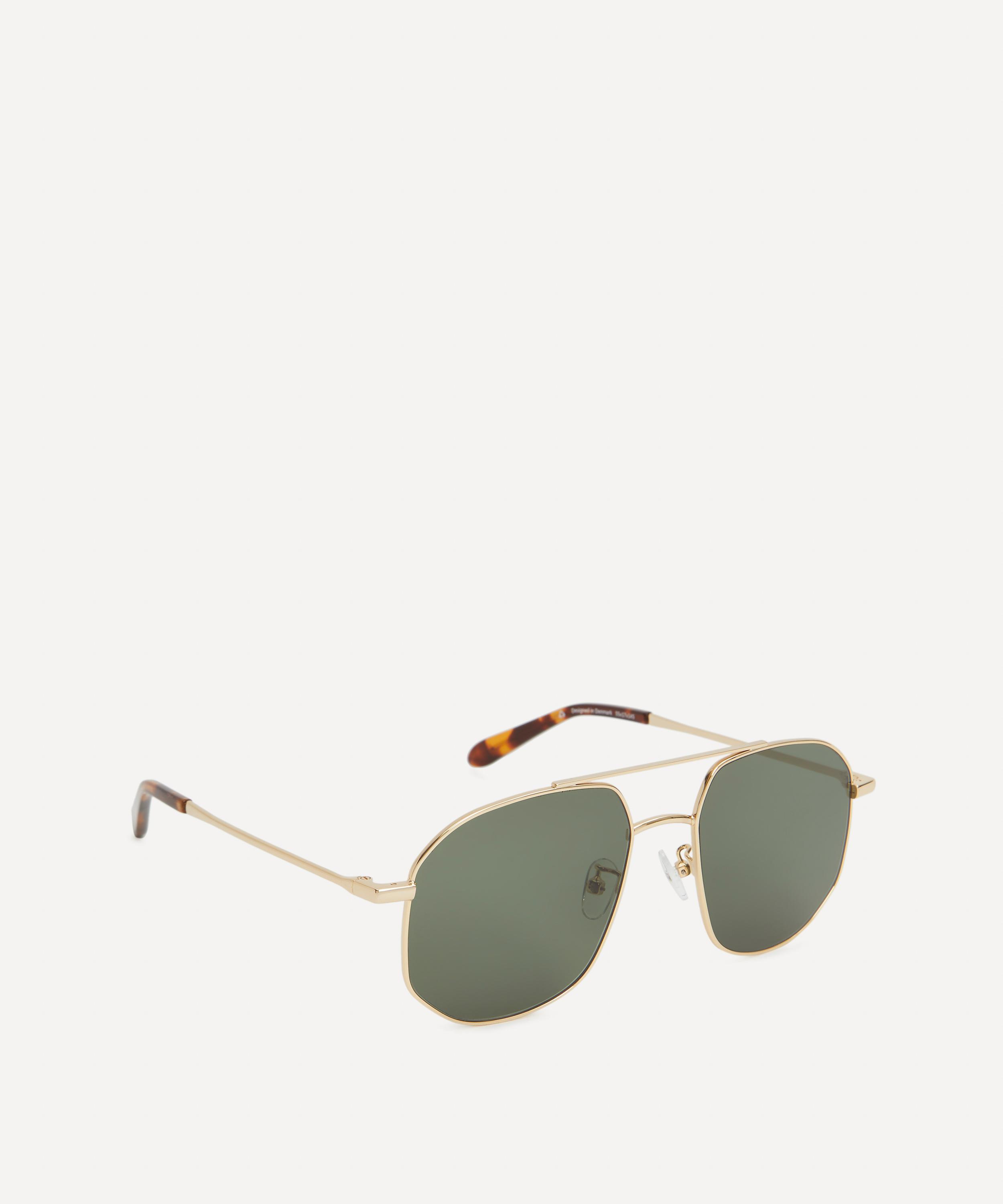 KAMO - The Dude Metal Aviator Sunglasses image number 1