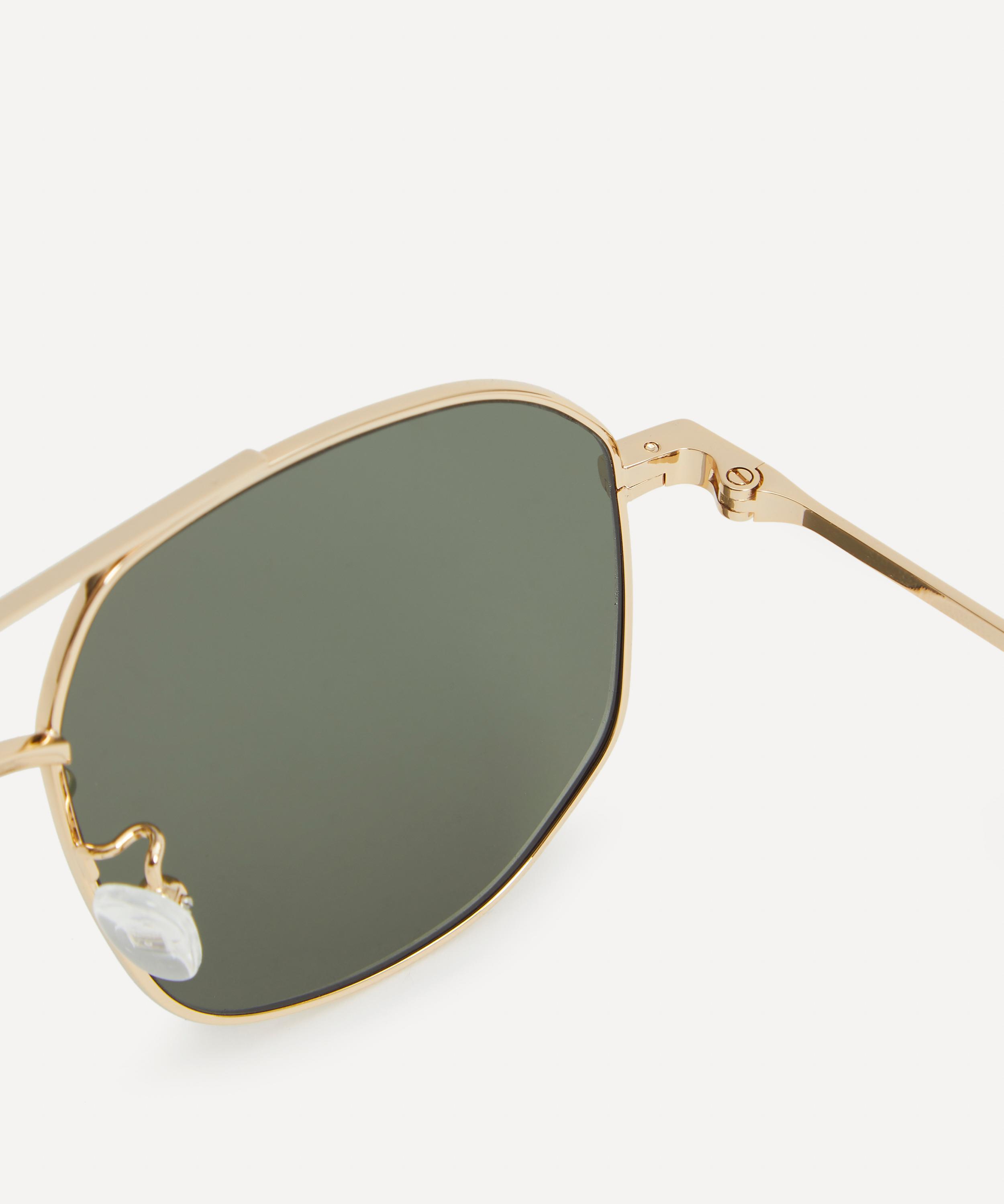 KAMO - The Dude Metal Aviator Sunglasses image number 2