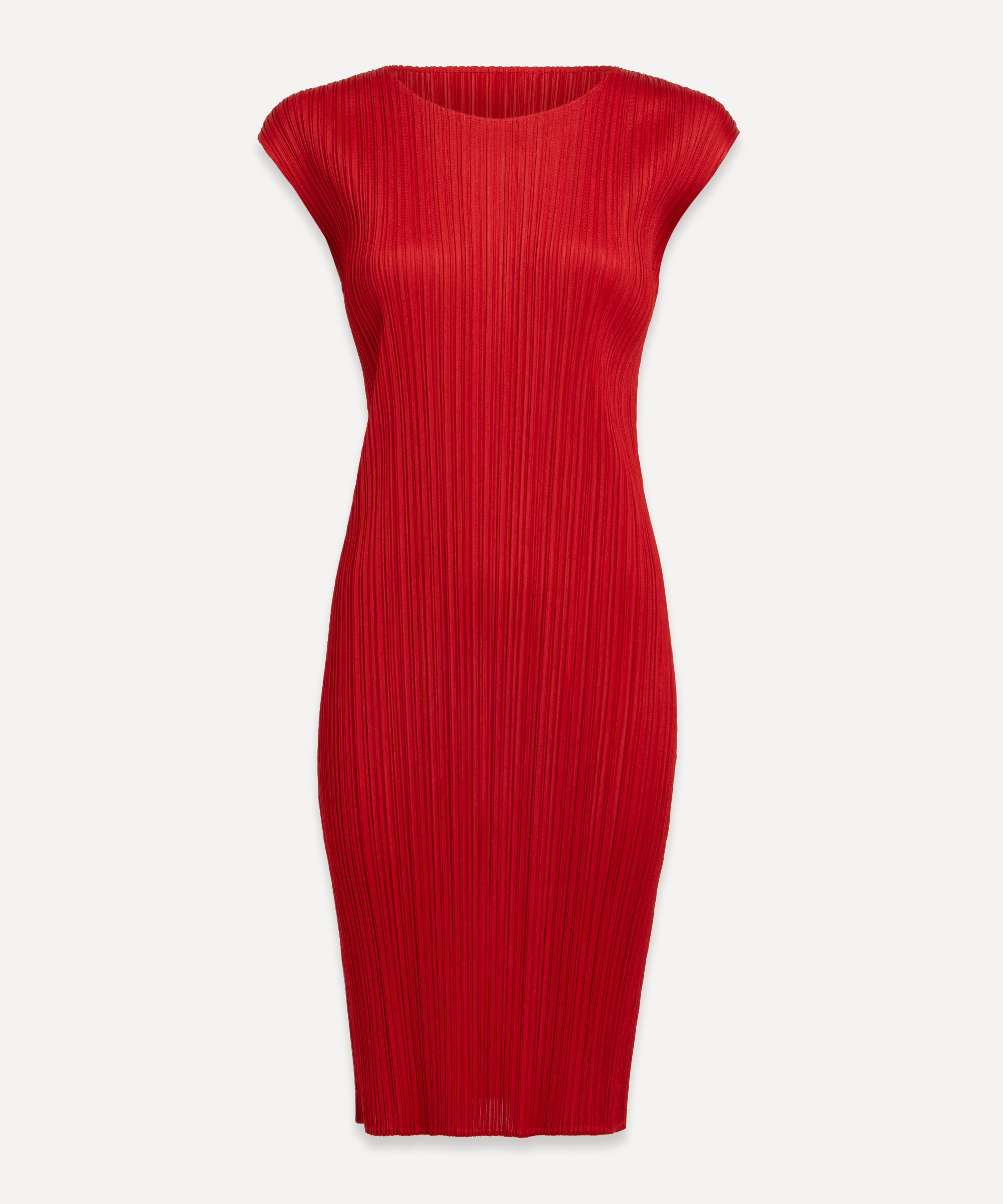 Issey miyake red on sale dress