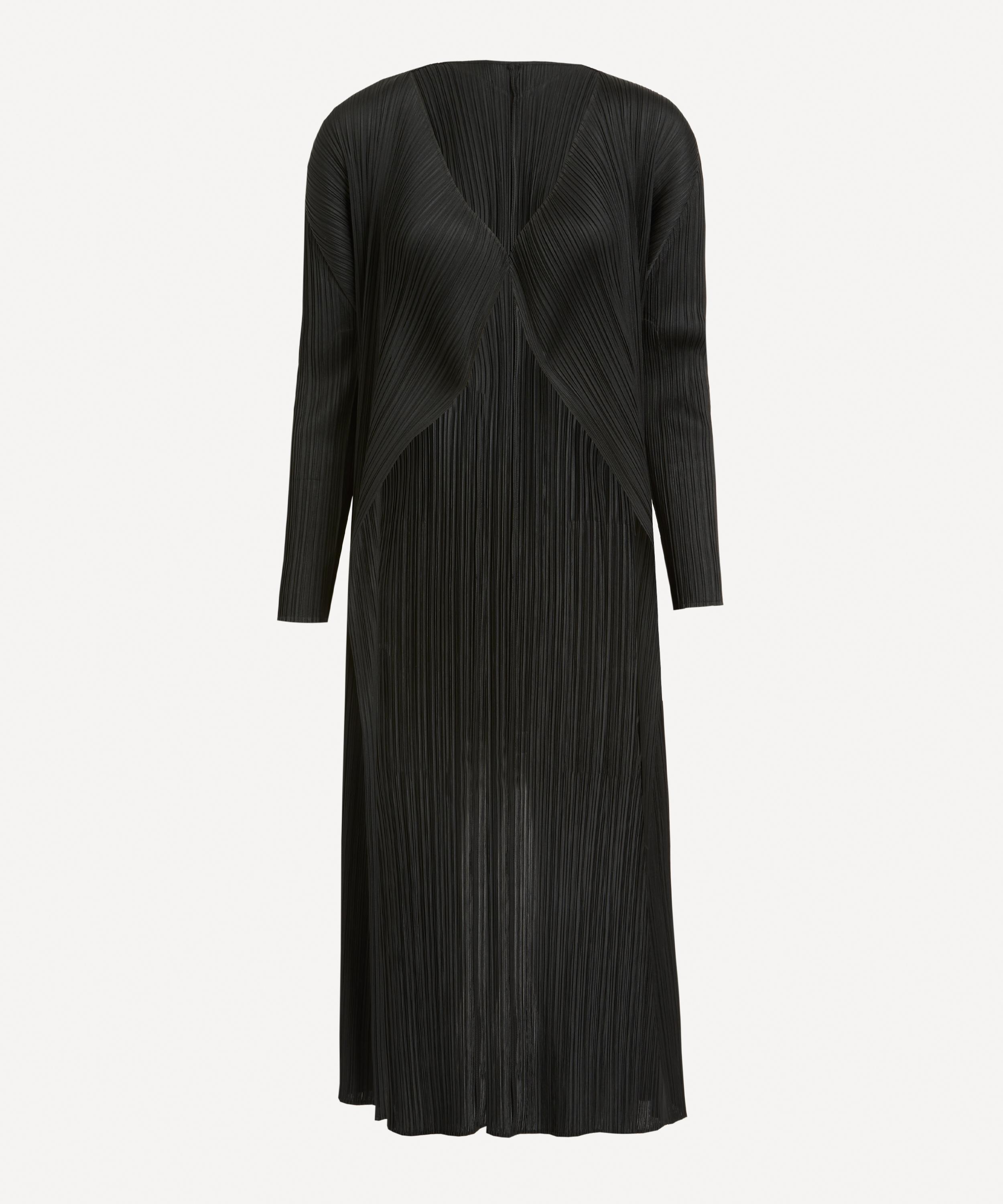 Pleats Please Issey Miyake - BASICS Pleated Coat image number 0