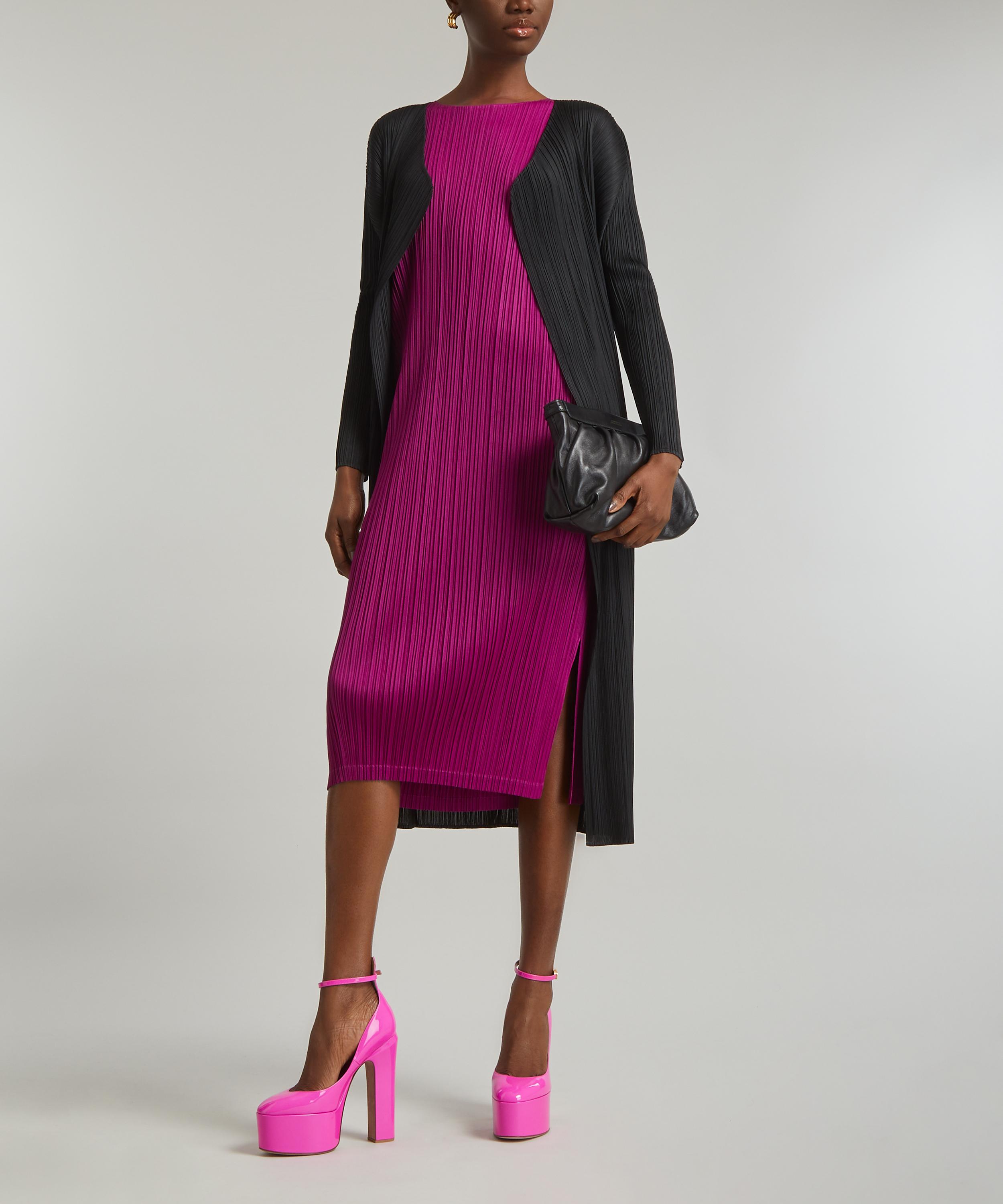 Pleats Please Issey Miyake BASICS Pleated Coat | Liberty