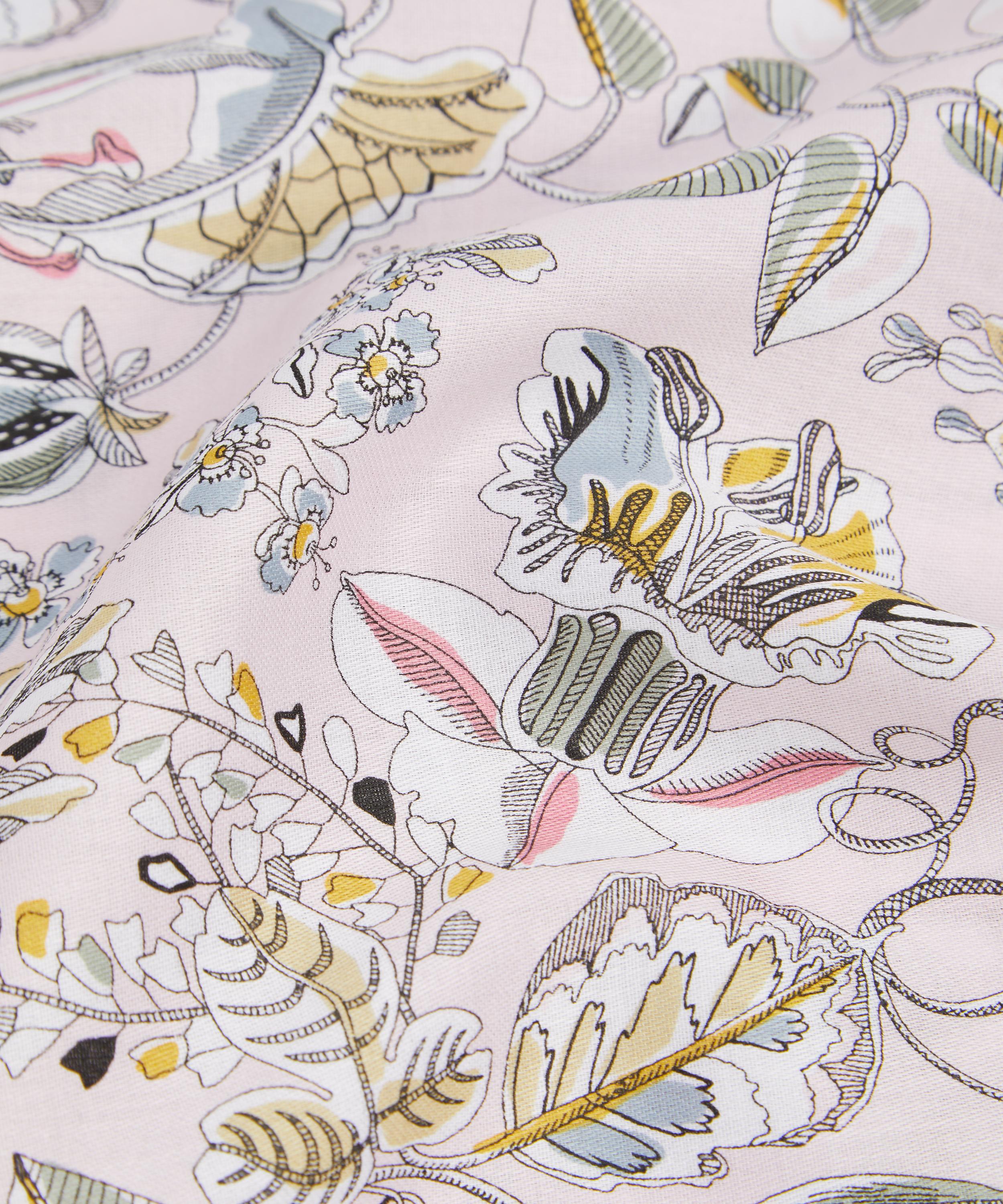 Liberty - Kew Road Medium Light Pink Cotton Handkerchief image number 2