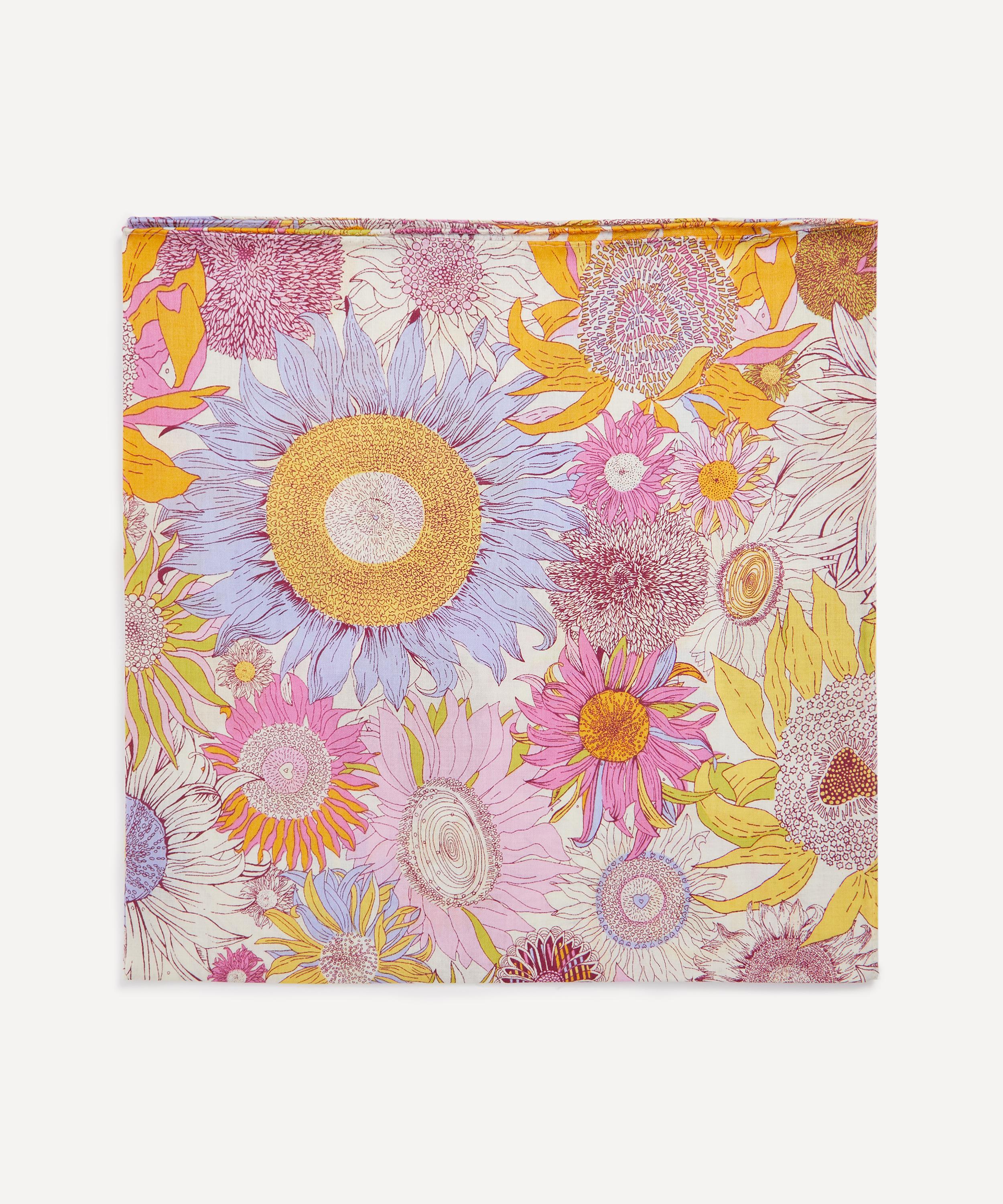 Liberty - Susanna Large Pink Cotton Handkerchief image number 0