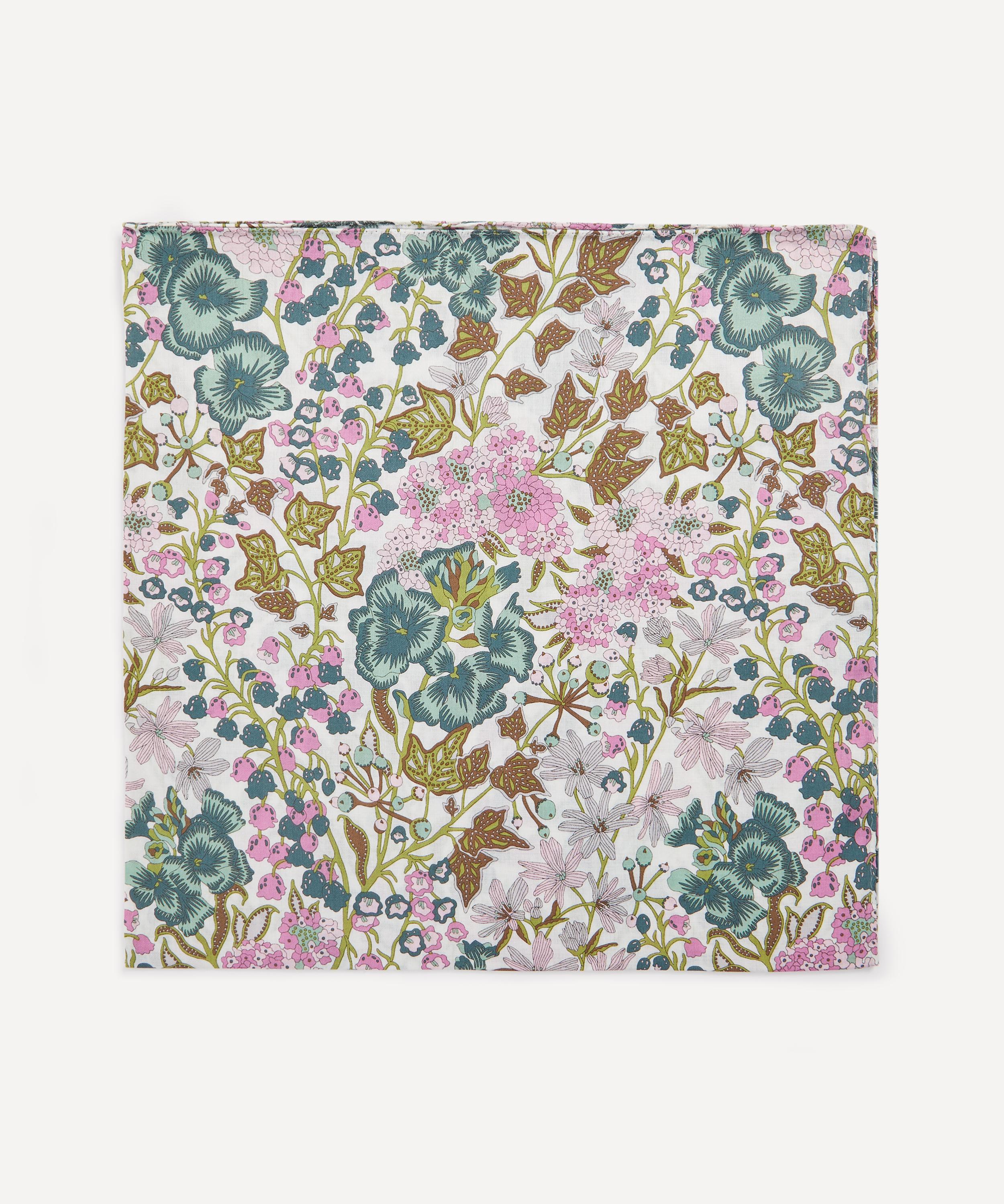 Liberty - Edna Large Light Pink Cotton Handkerchief image number 0