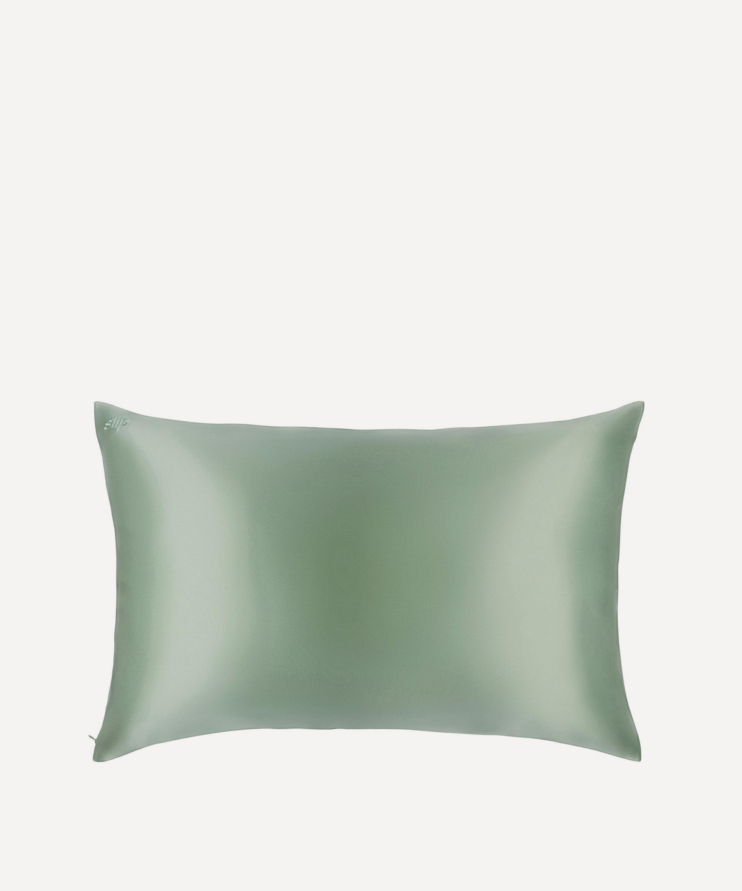 Slip - Queen Silk Pistachio Pillowcase image number 1