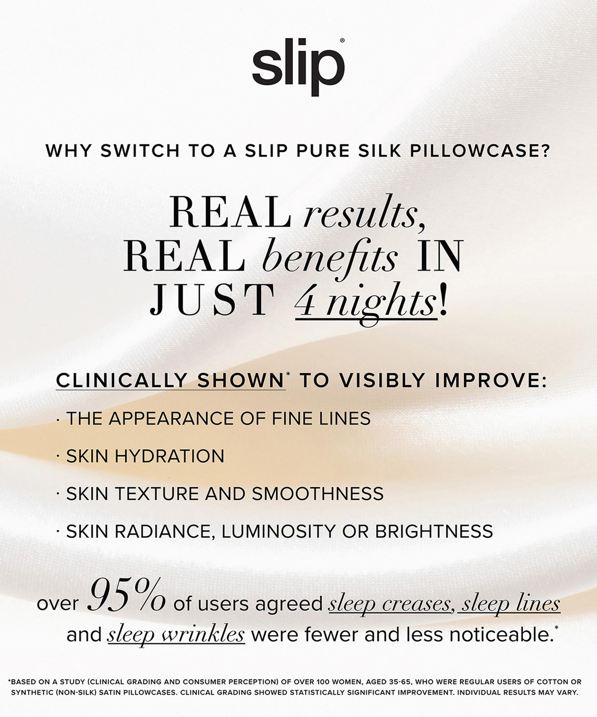 Slip - Queen Silk Pistachio Pillowcase image number 4