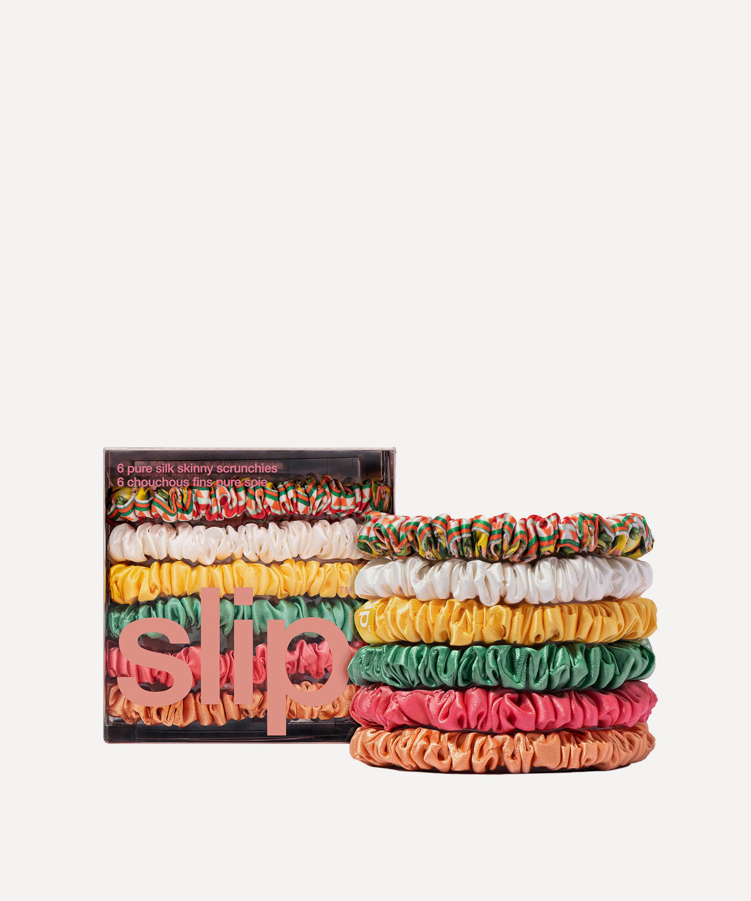 Slip Skinny La Dolce Vita Silk Scrunchie Set of 6 | Liberty
