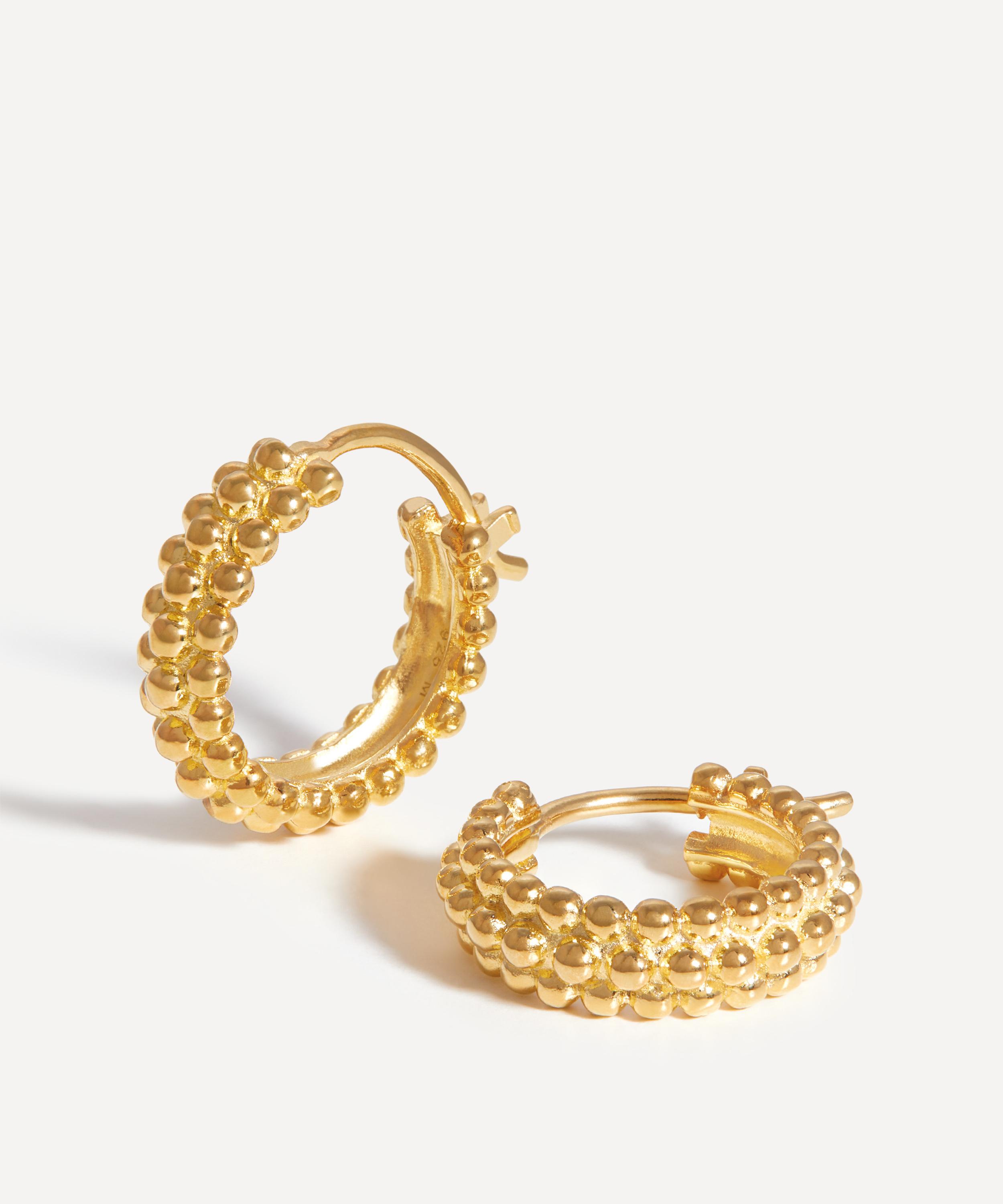 Missoma 18ct Gold-Plated Vermeil Silver Mini Baya Hoop