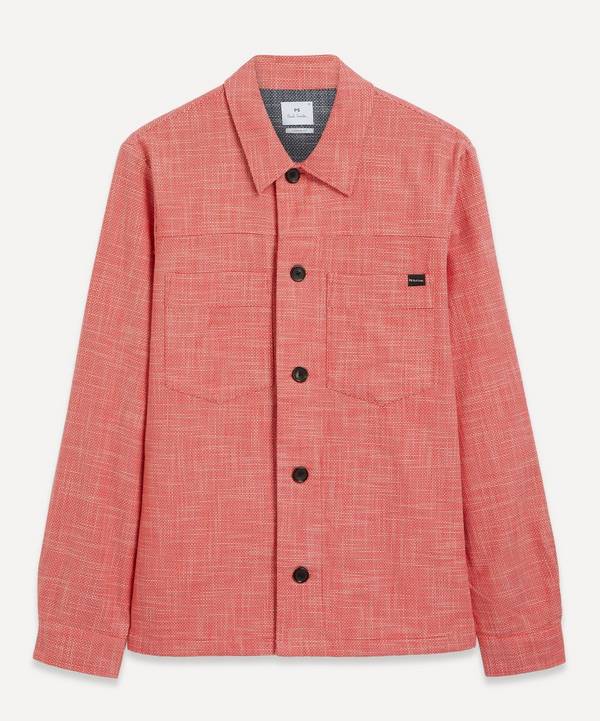 PS Paul Smith - Red Patch-Pocket Overshirt