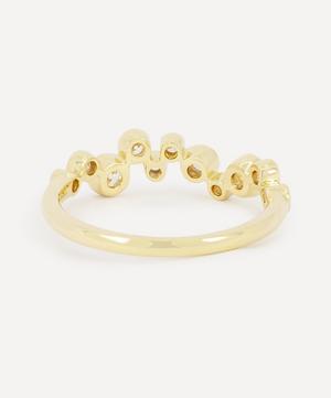 Kojis - 18ct Gold Diamond Bubble Band Ring image number 3