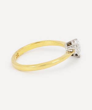 Kojis - 22ct Gold Diamond Heart Solitaire Ring image number 2