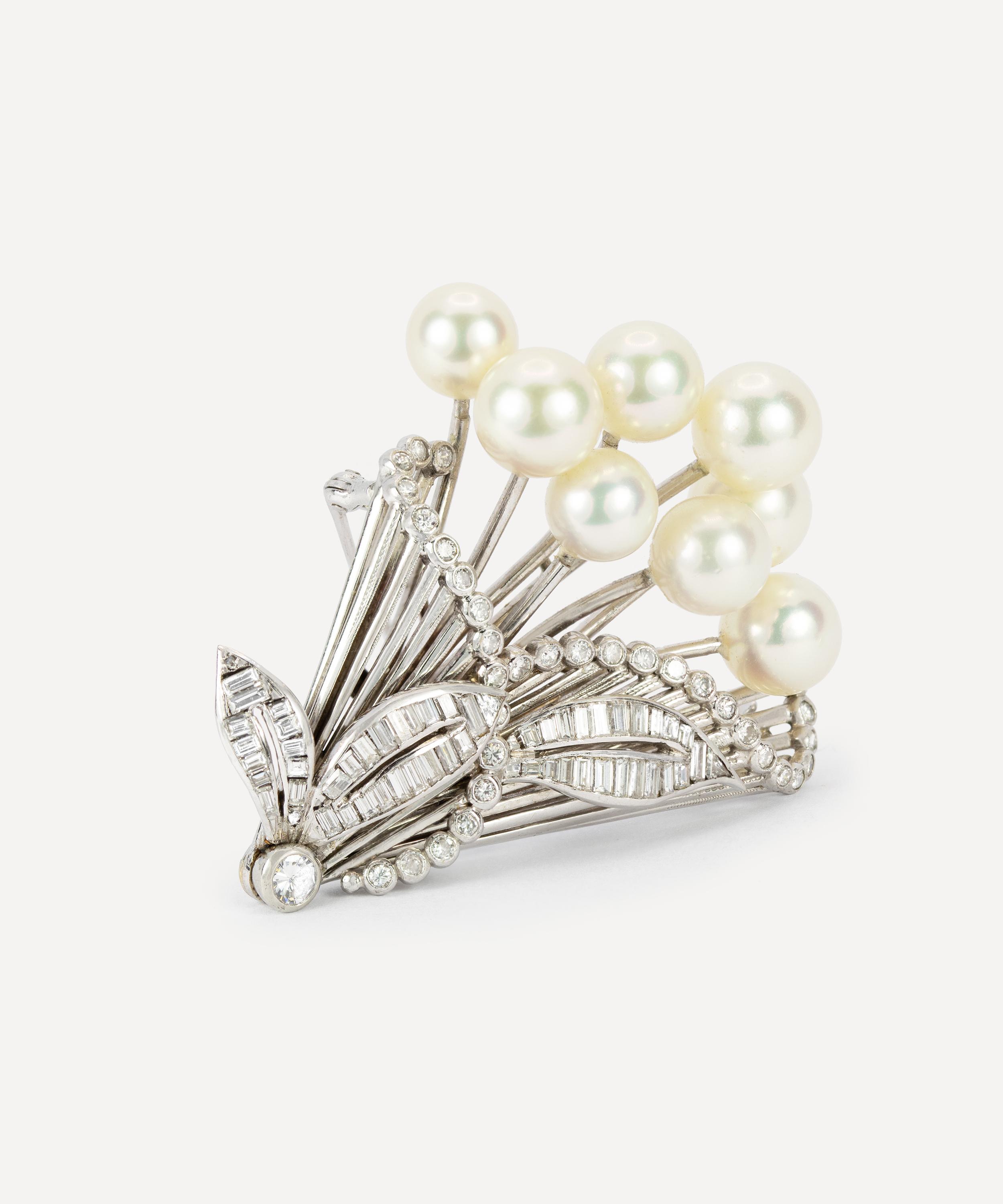 Mikimoto brooch hot sale