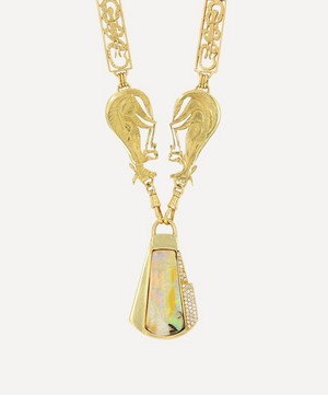 Kojis - 18ct Gold Australian Opal Necklace image number 0
