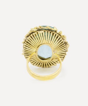 Kojis - 18ct Gold Brazilian Aquamarine Ring image number 3