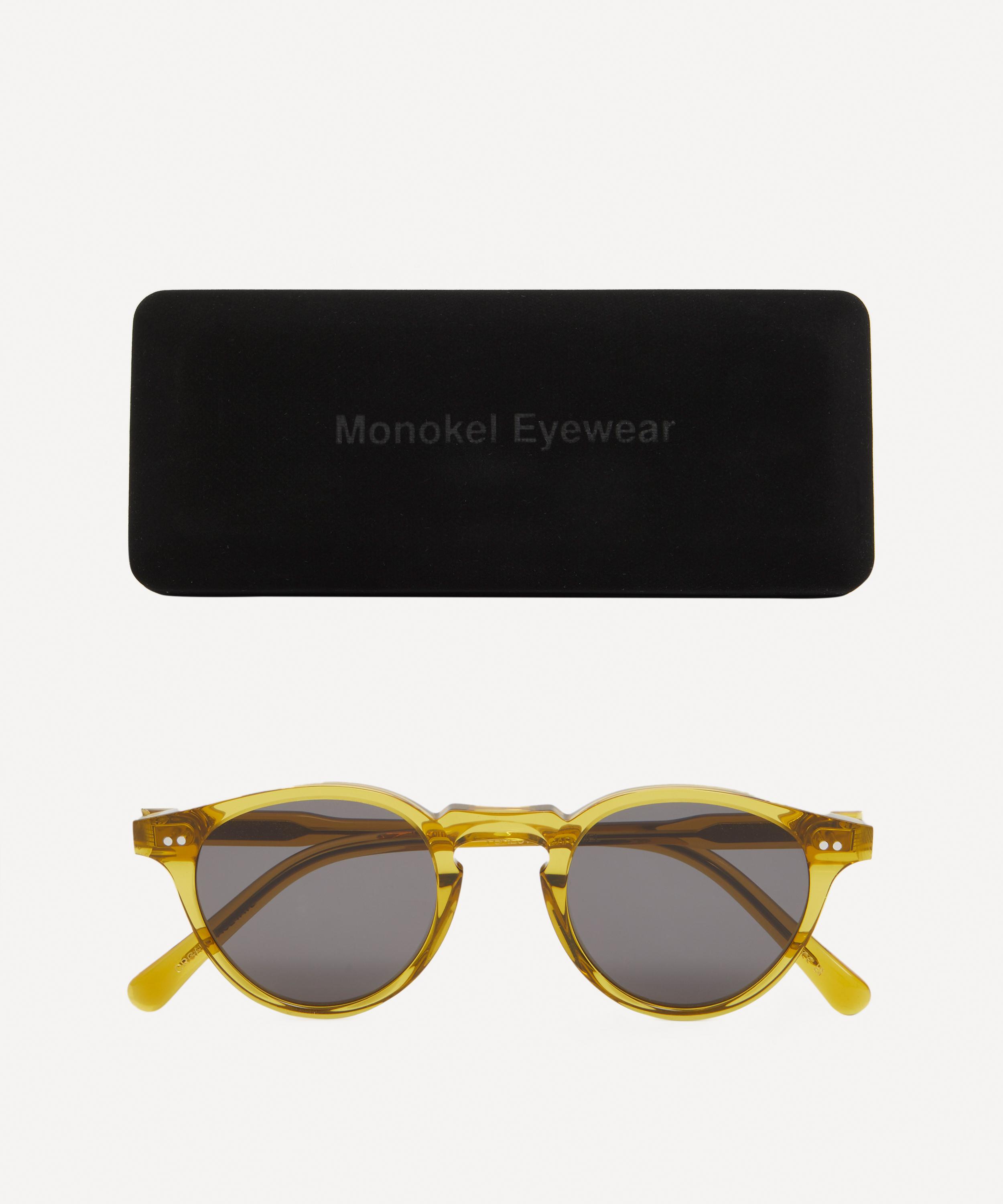 Monokel Eyewear - Forest Round Acetate Sunglasses image number 3