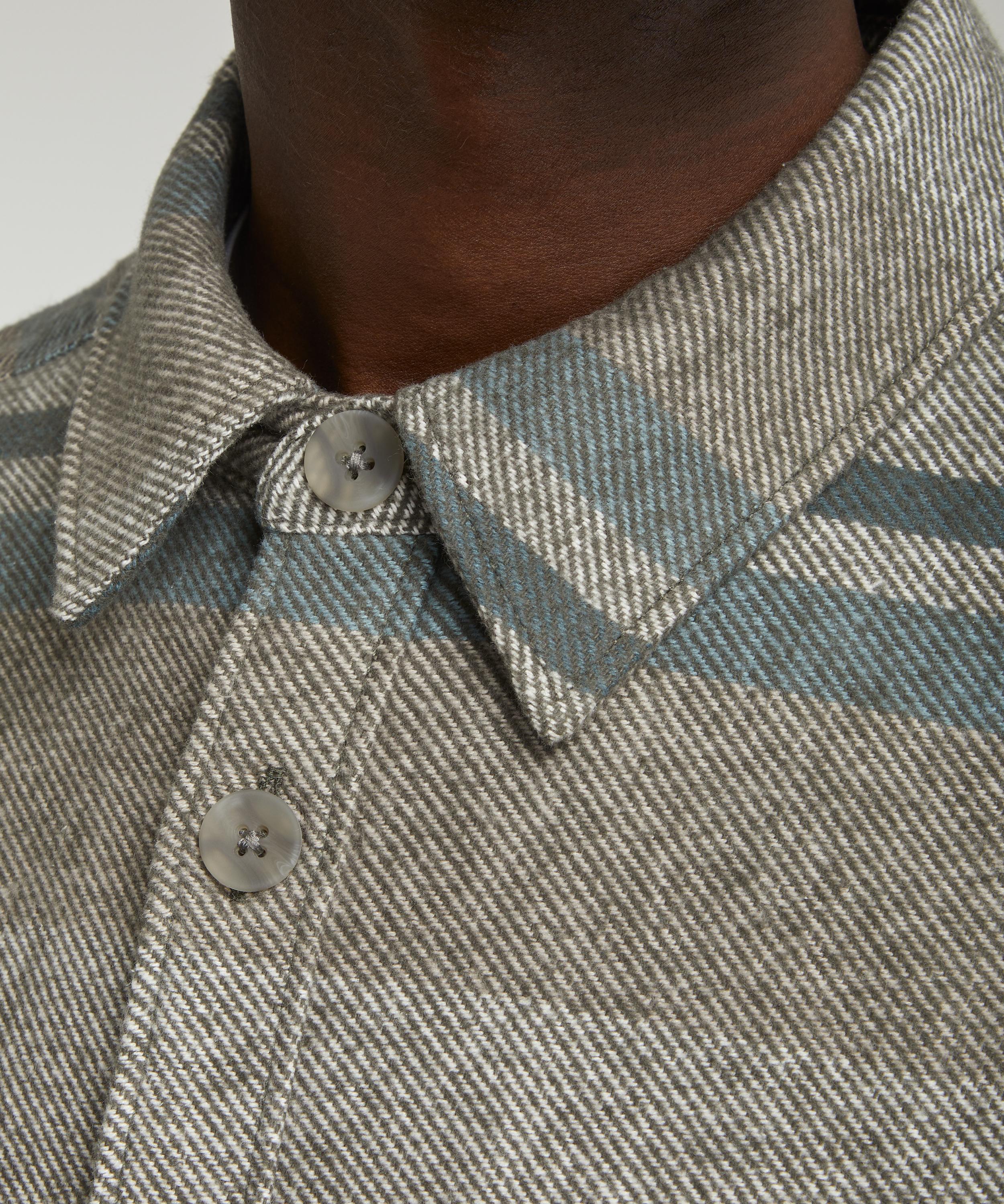 Paige - Williams Blue Hickory Overshirt image number 4