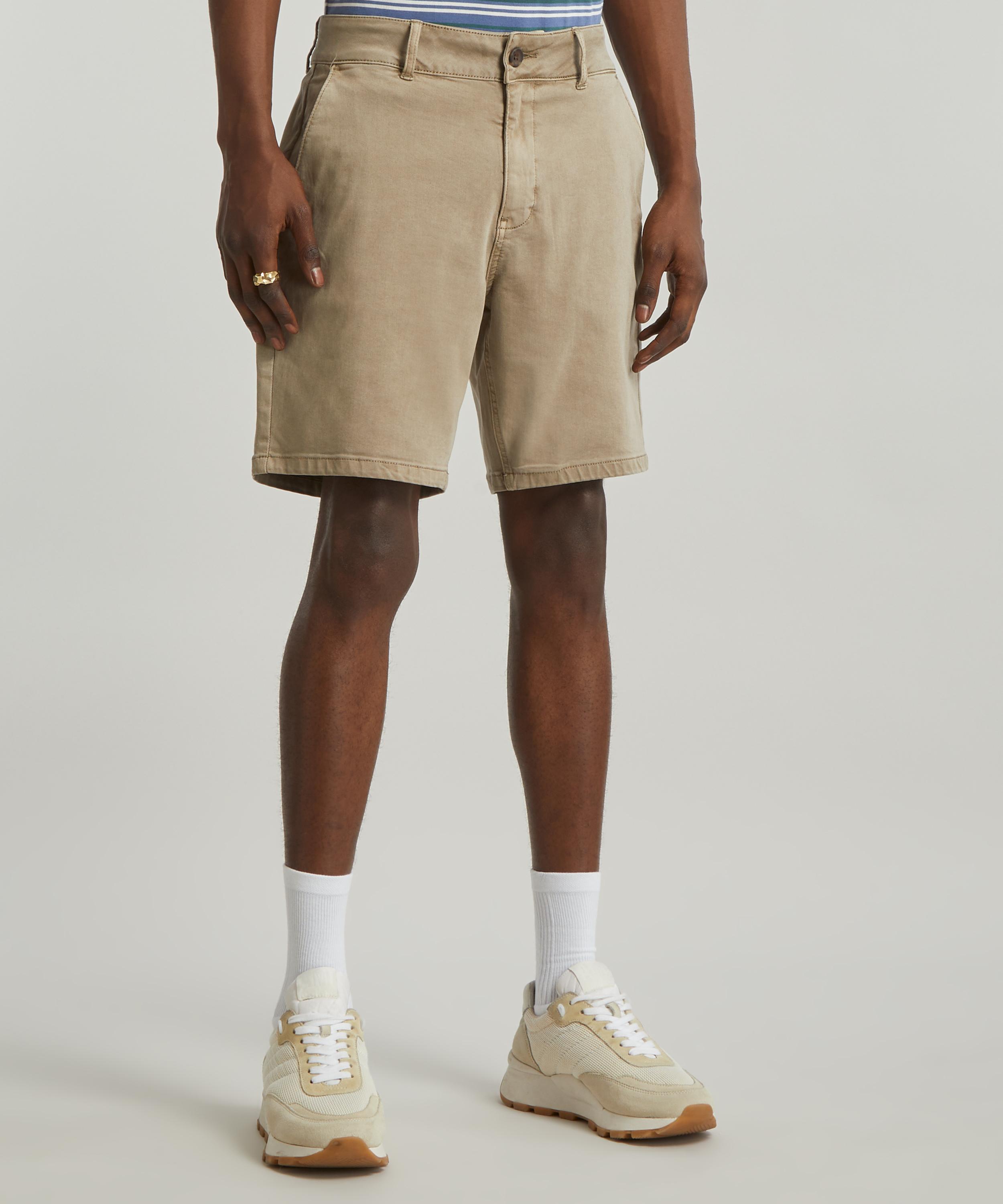 Paige - Thompson Vintage Beige Ash Shorts image number 2