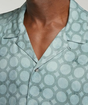 Paige - Dried Sage Markell Short-Sleeve Shirt image number 4