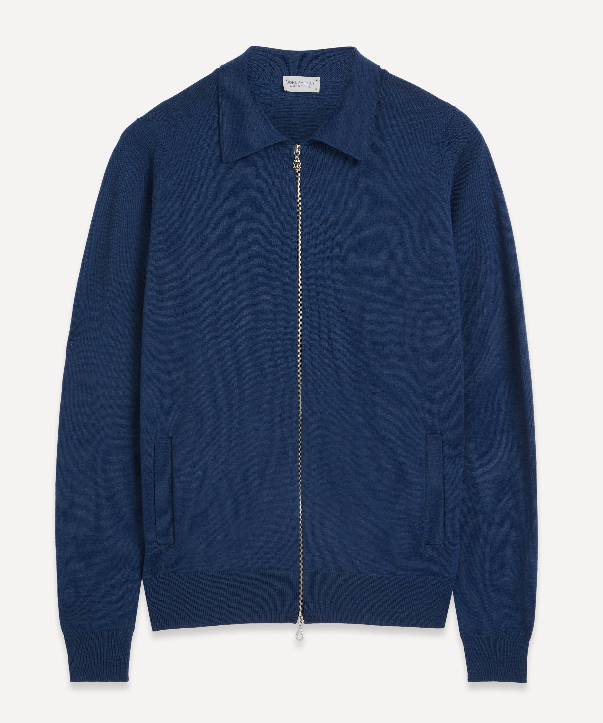 John Smedley - Alston Merino-Wool Zip Jacket