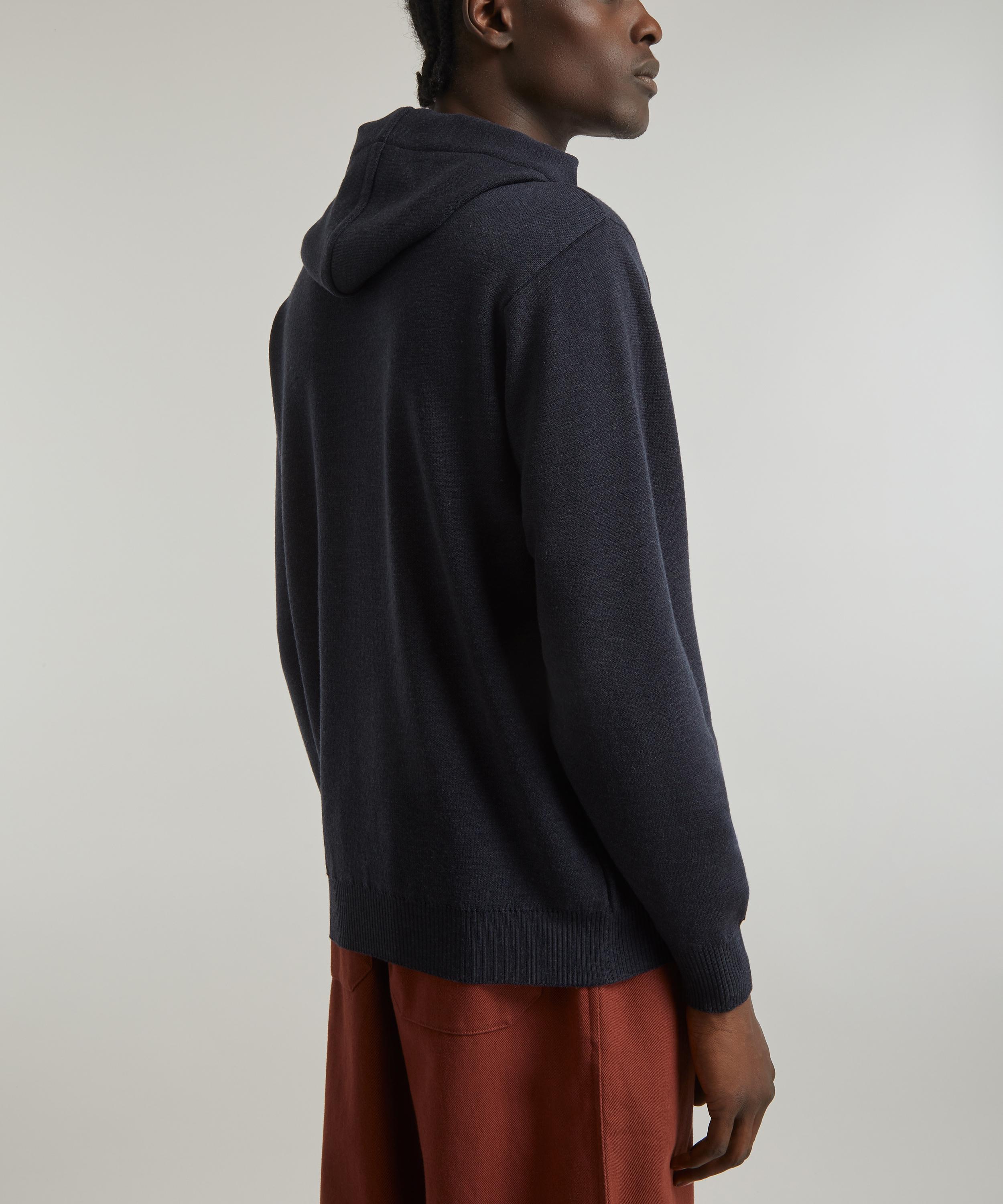 John Smedley - Rae Merino Wool Hoody image number 3