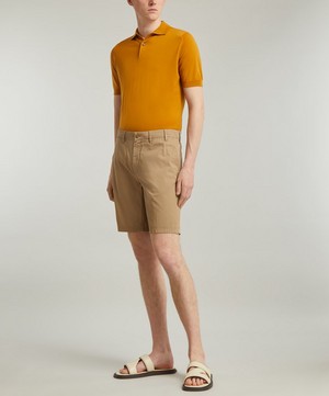 John Smedley - Payton Short-Sleeve Merino-Wool Polo Shirt image number 1