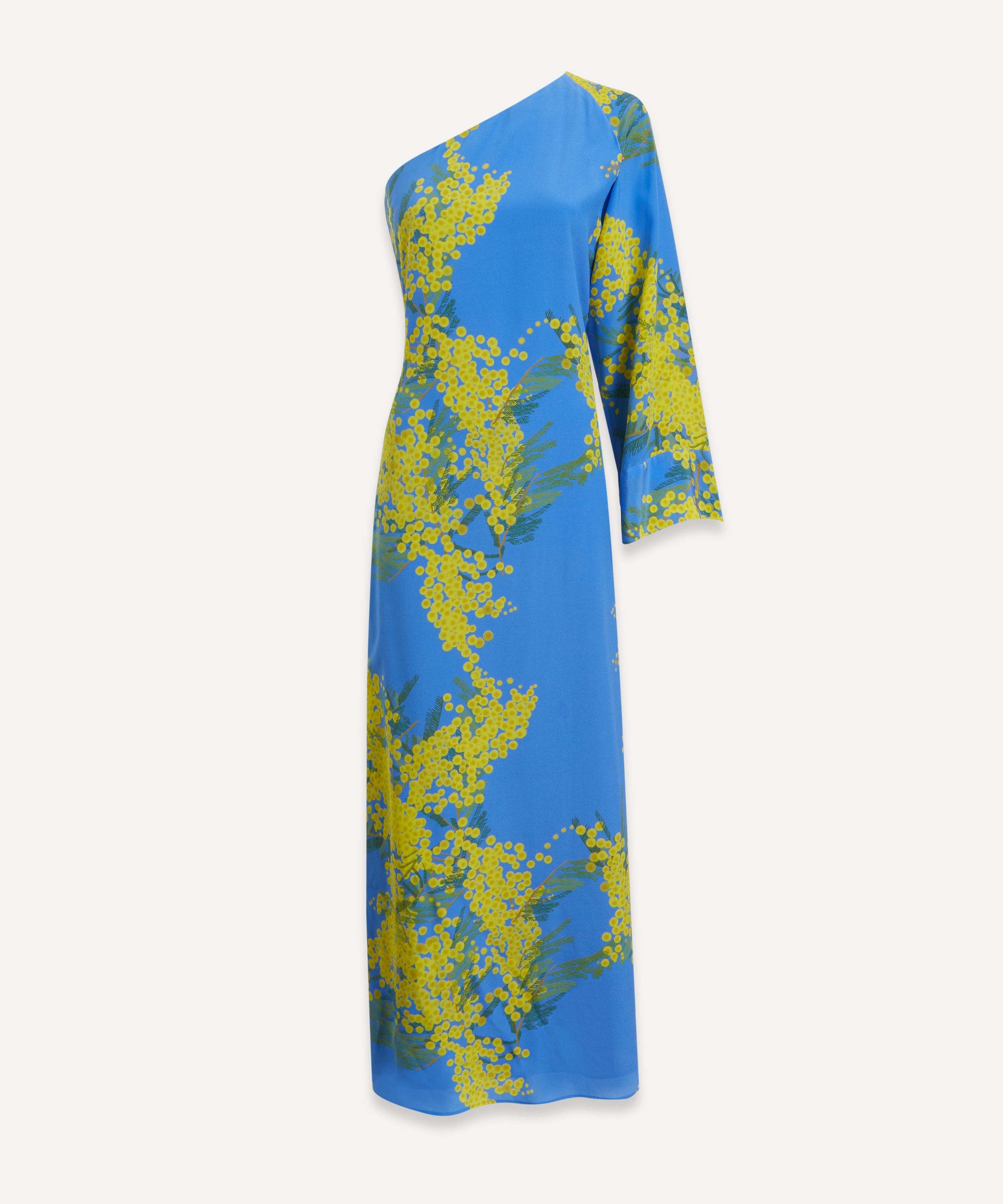 Bernadette Lola Blue Mimosa Maxi-Dress | Liberty
