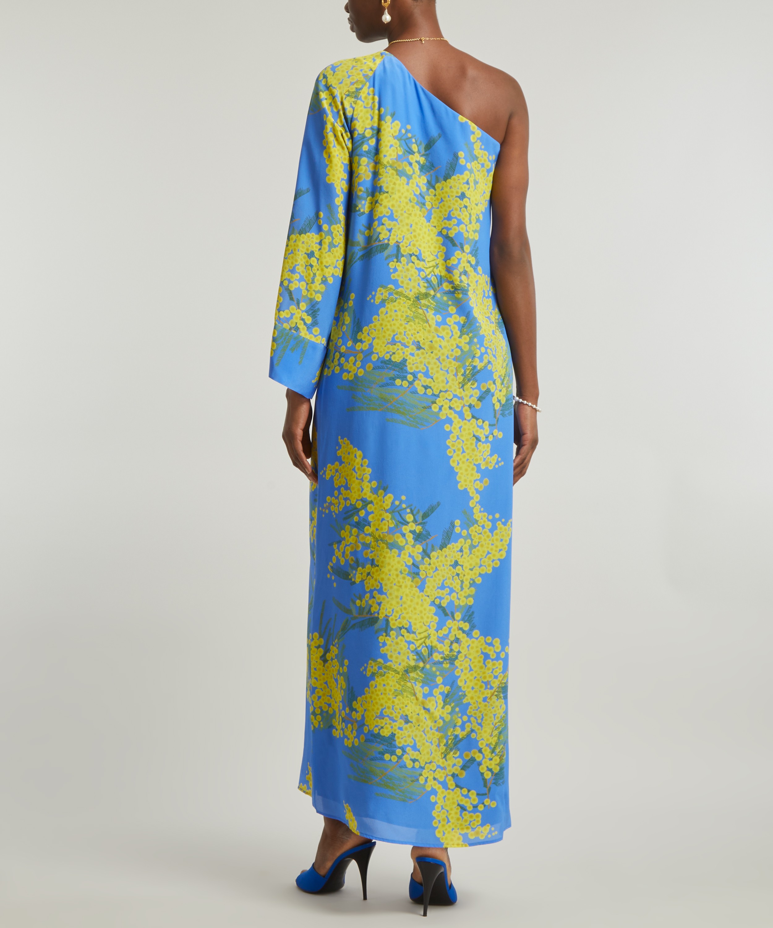 Bernadette Lola Blue Mimosa Maxi-Dress | Liberty