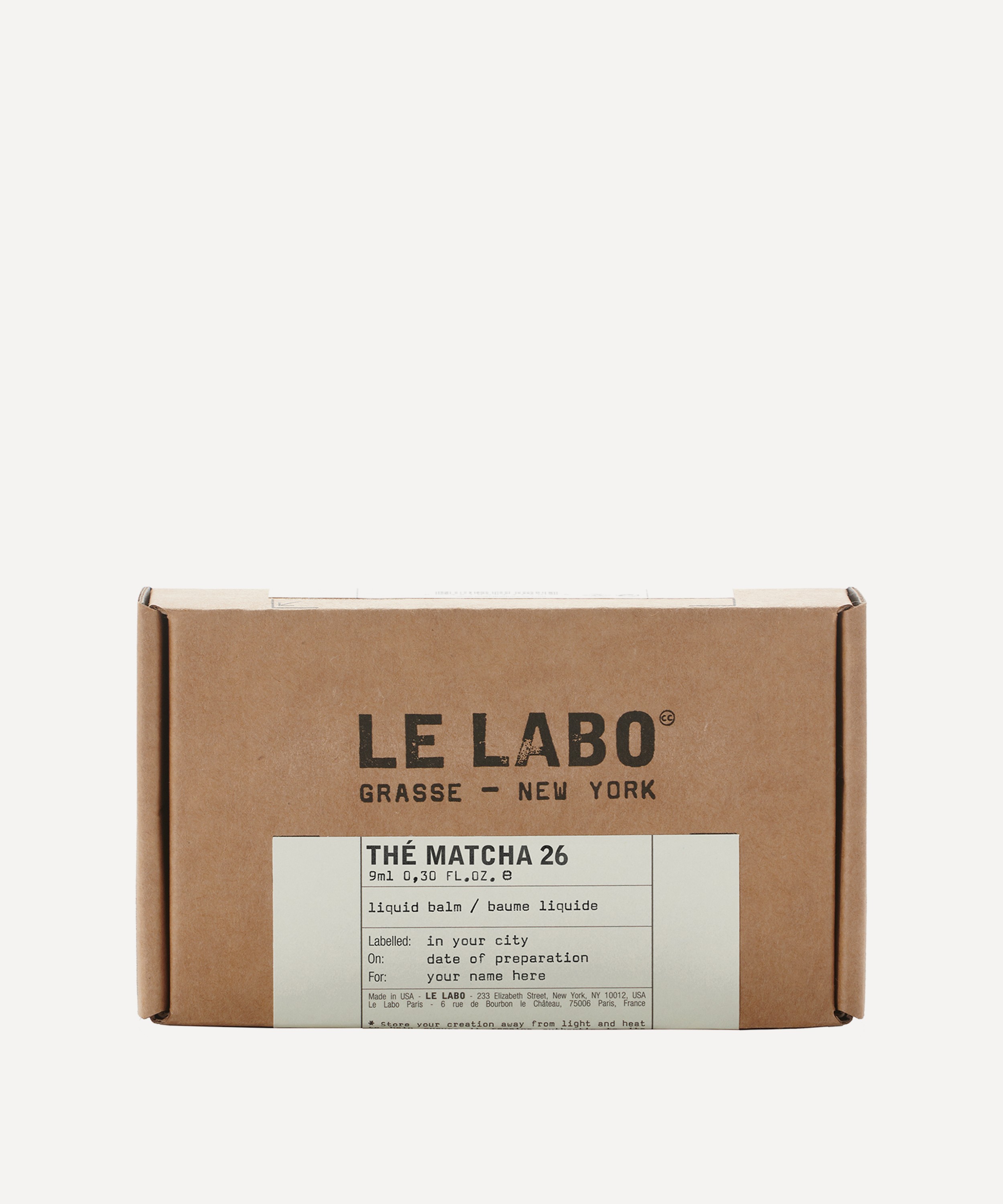 Le Labo - Thé Matcha 26 Liquid Balm Perfume 9ml image number 1