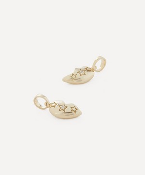 Anna + Nina - 14ct Gold Piece of My Heart Charm Set of Two image number 1