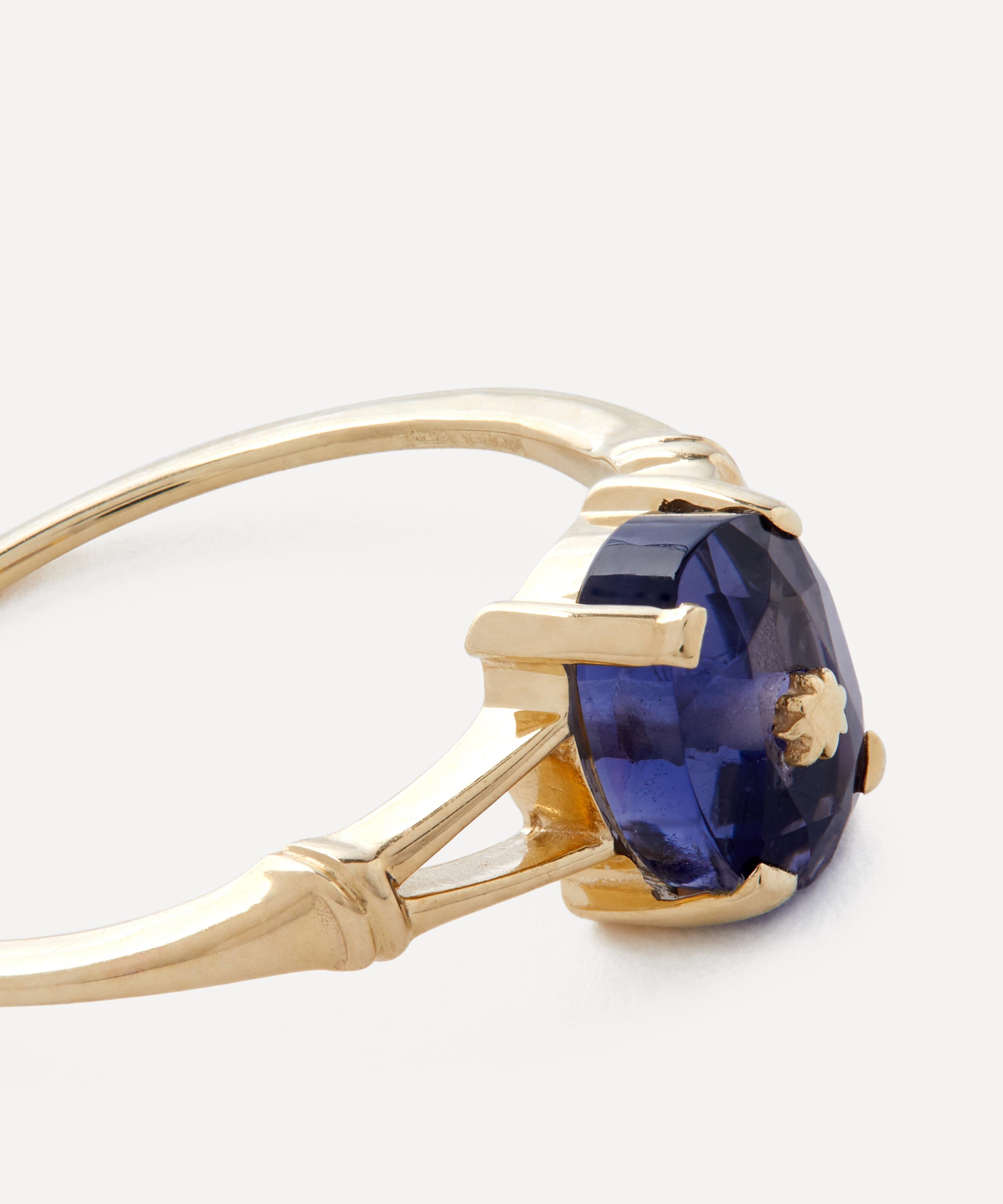 Anna + Nina - 14ct Gold Lucky Fortune Star Ring image number 2