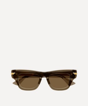 Bottega Veneta - Cat-Eye Acetate Sunglasses image number 0