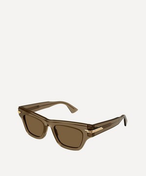 Bottega Veneta - Cat-Eye Acetate Sunglasses image number 2