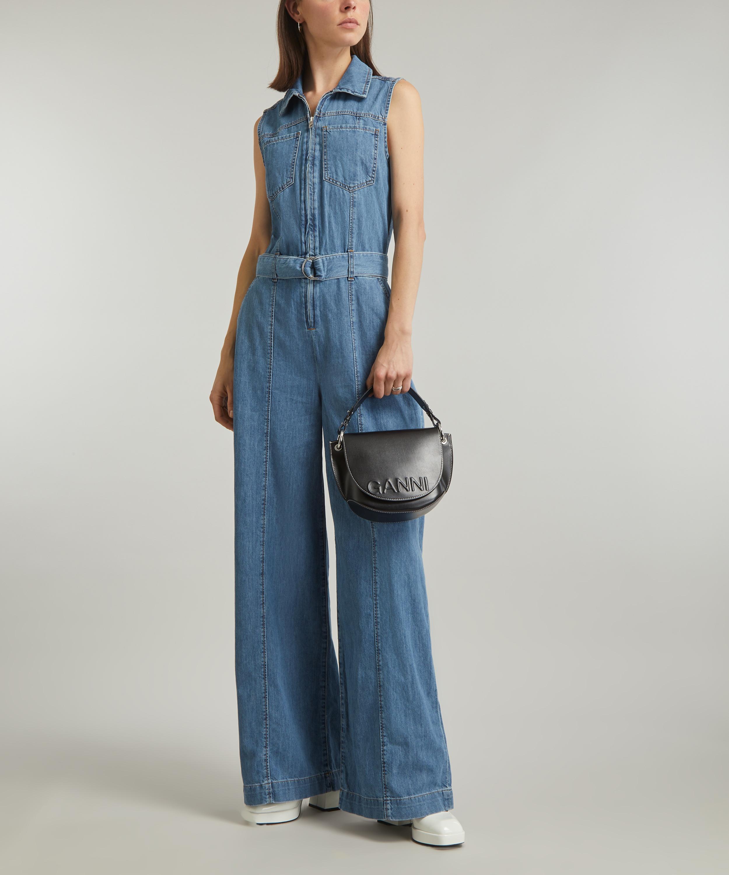 Sleeveless Wide Leg Jumpsuit