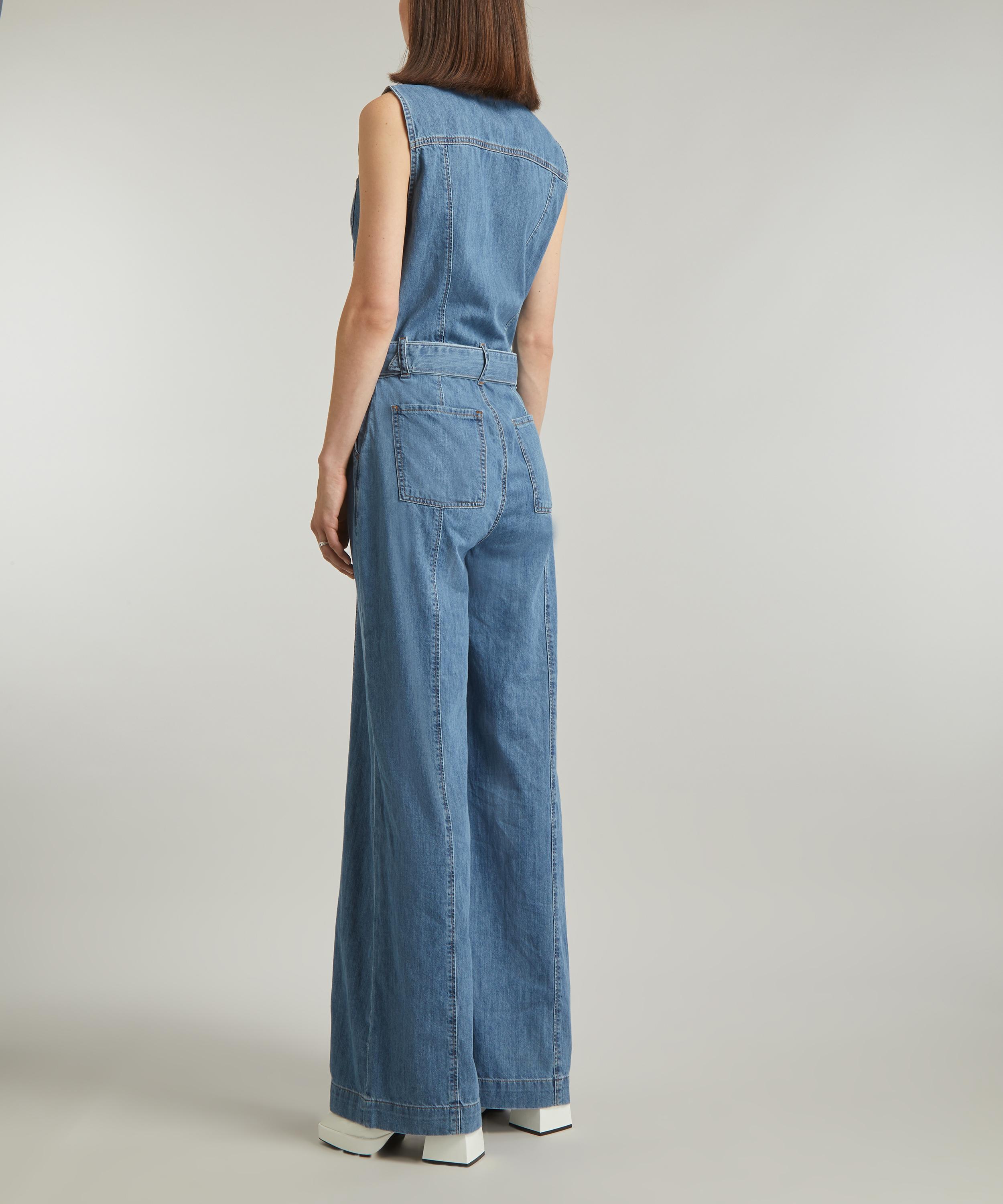 Frame - Sleeveless Wide-Leg Jumpsuit image number 3