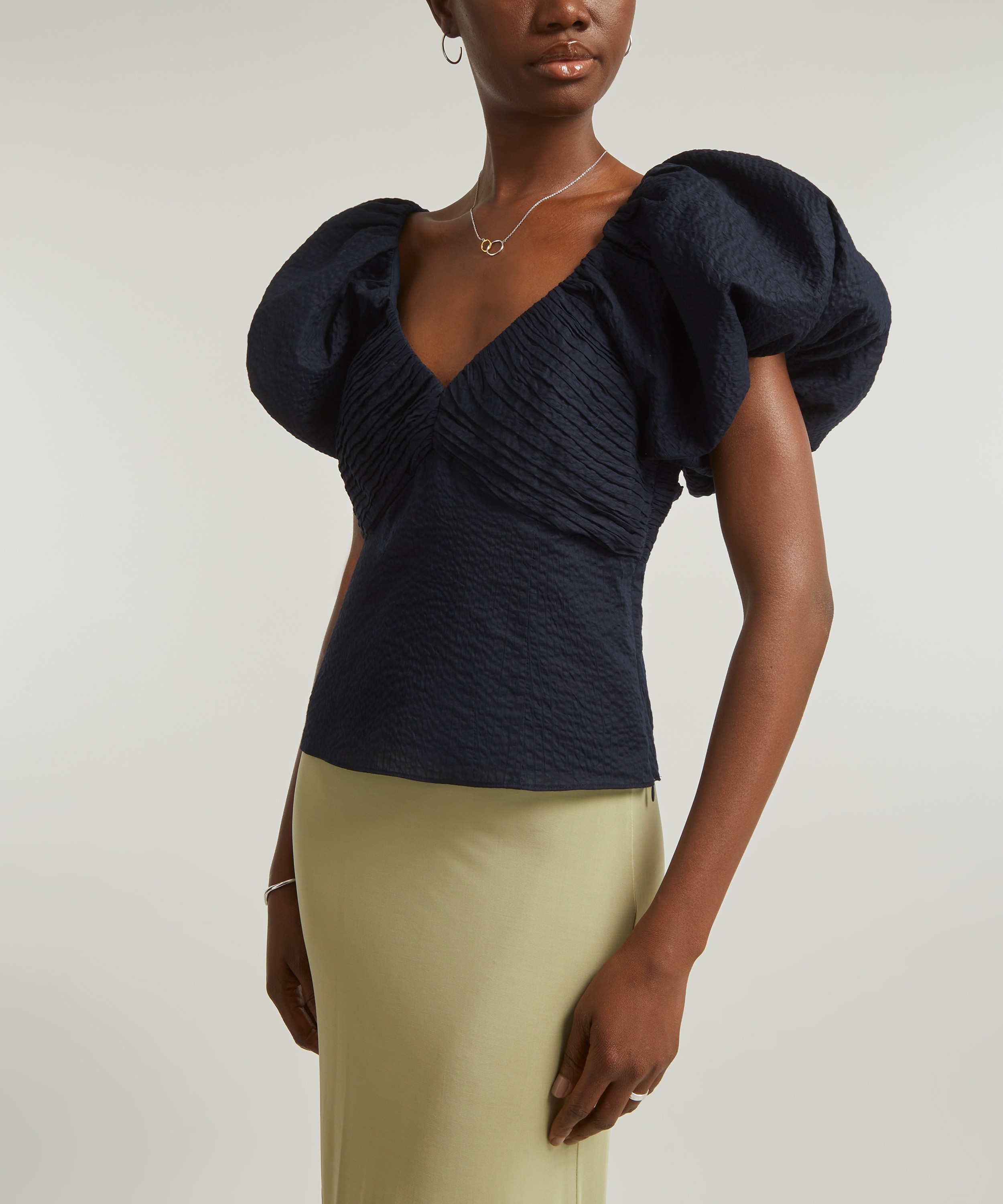 Frame - Puff Sleeve Top image number 2