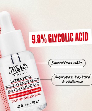 Kiehl's - Ultra Pure High-Potency Serum 9.8% Glycolic Acid 30ml image number 2
