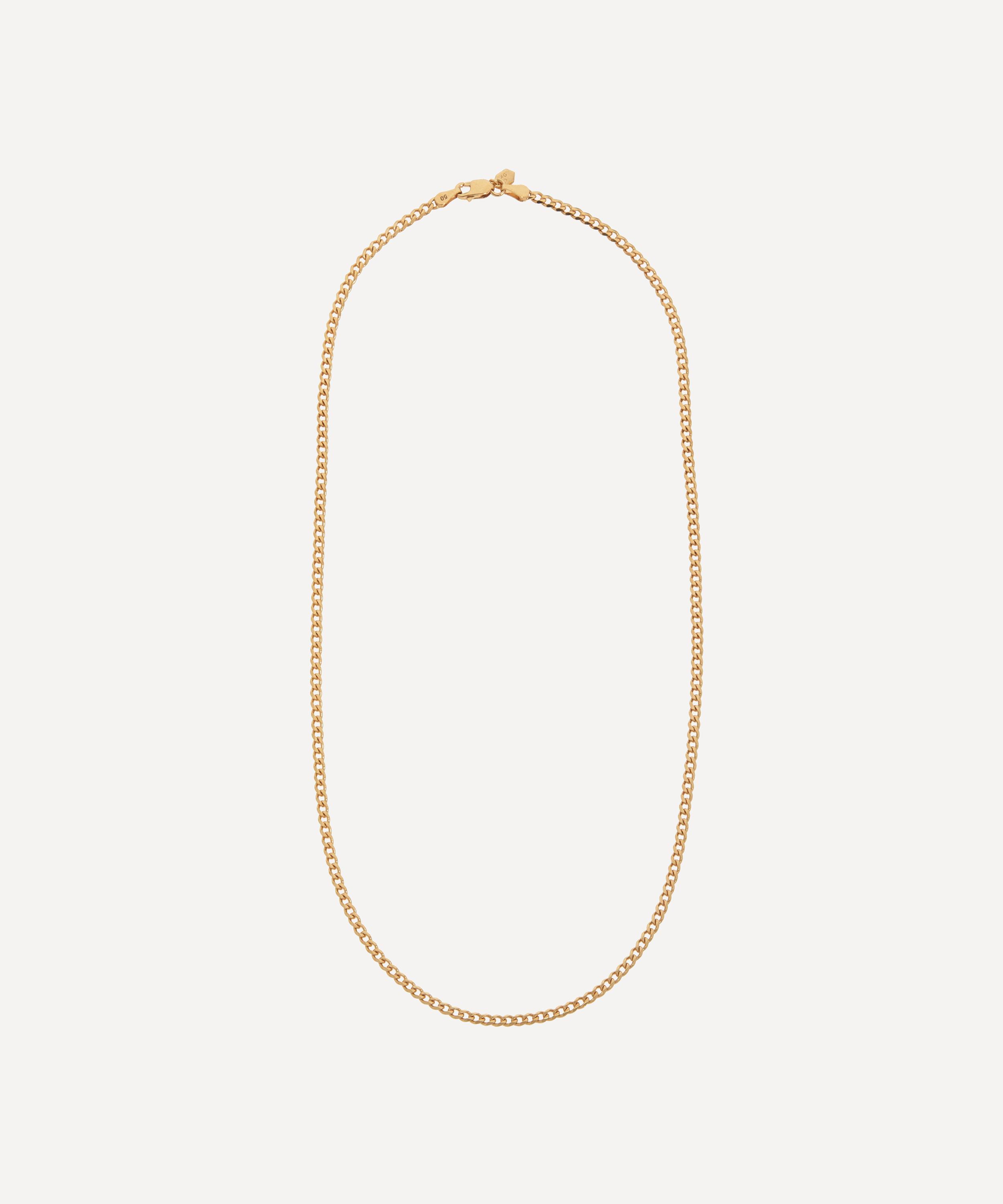 Maria Black - 22ct Gold-Plated Silver Saffi Chain Necklace image number 0