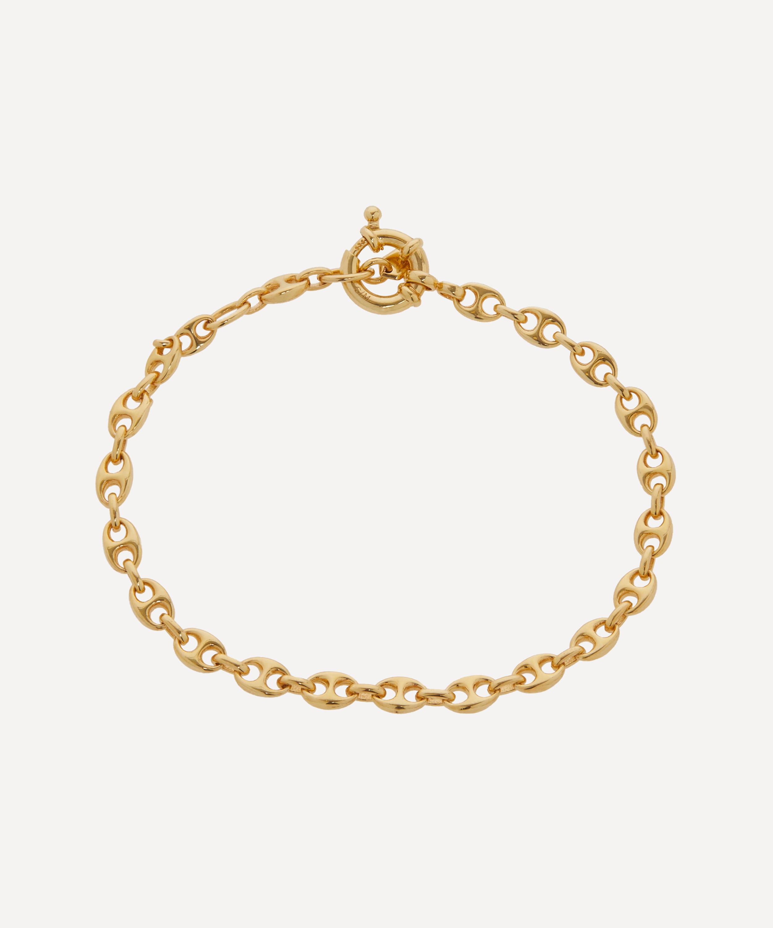 Maria Black - 22ct Gold-Plated Cosmopolitan Chain Bracelet image number 0
