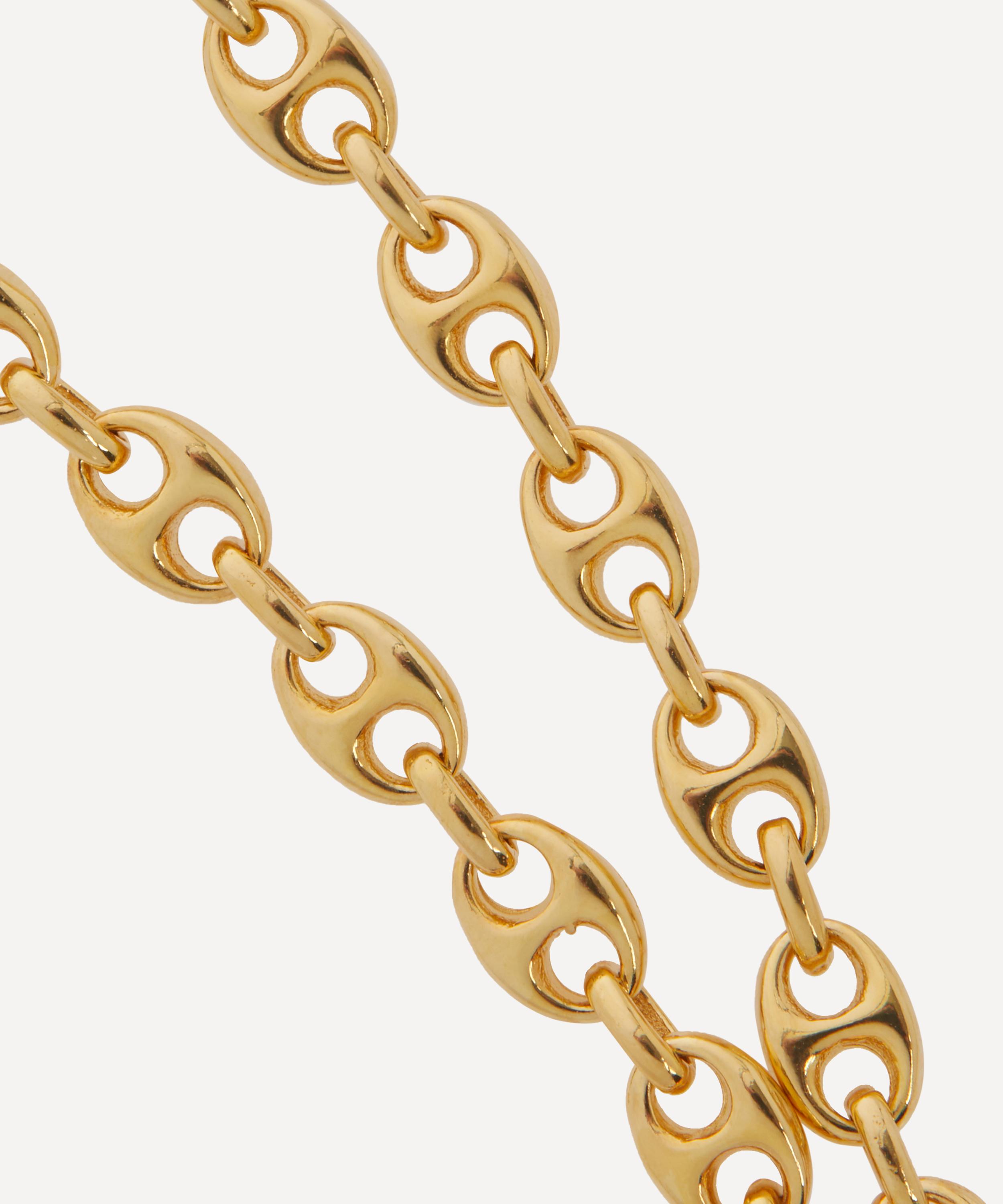 Maria Black - 22ct Gold-Plated Cosmopolitan Chain Bracelet image number 1