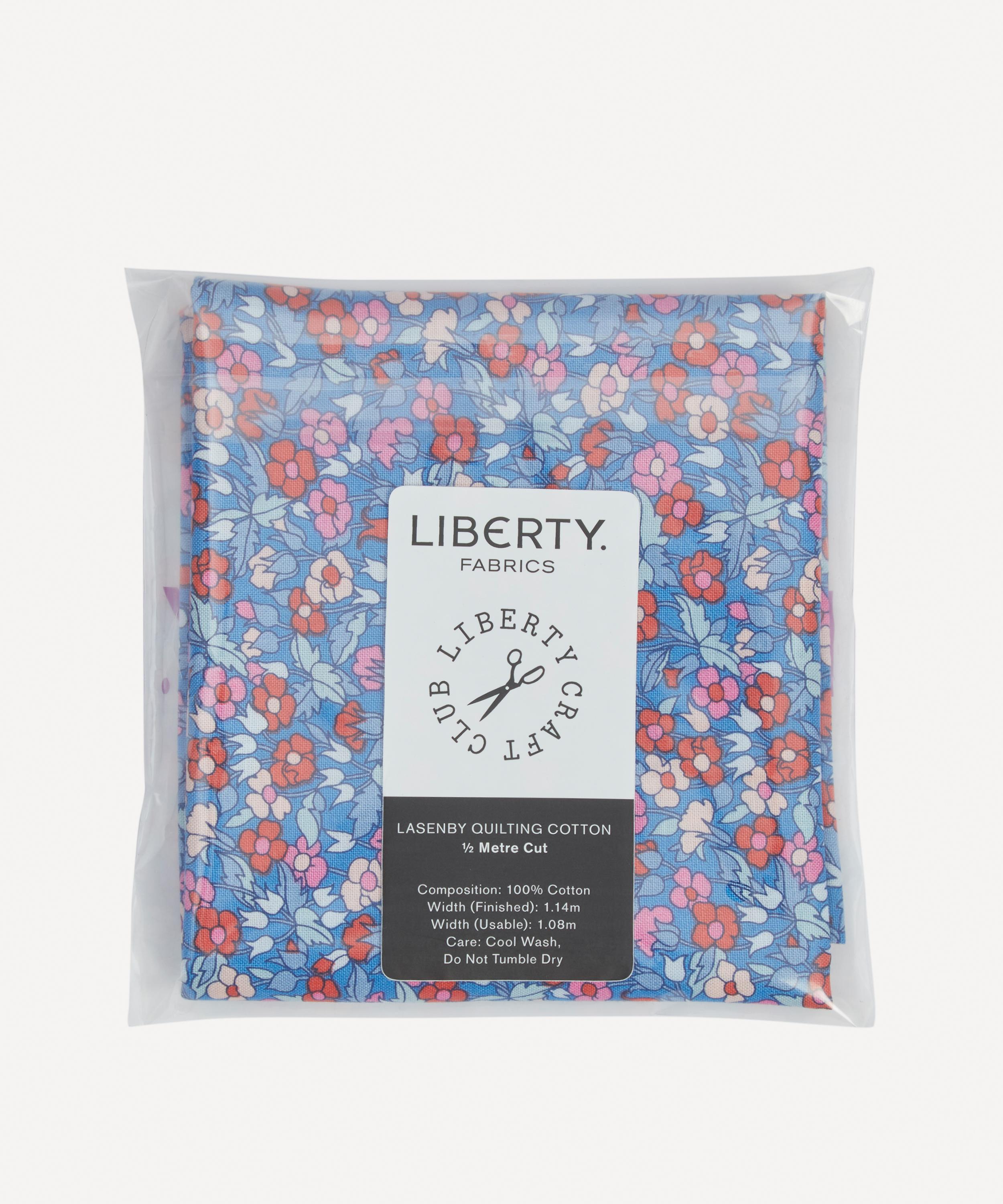 Liberty Fabrics - Half-Metre Pre-Cut Piccadilly Poppy Lasenby Quilting Cotton image number 0