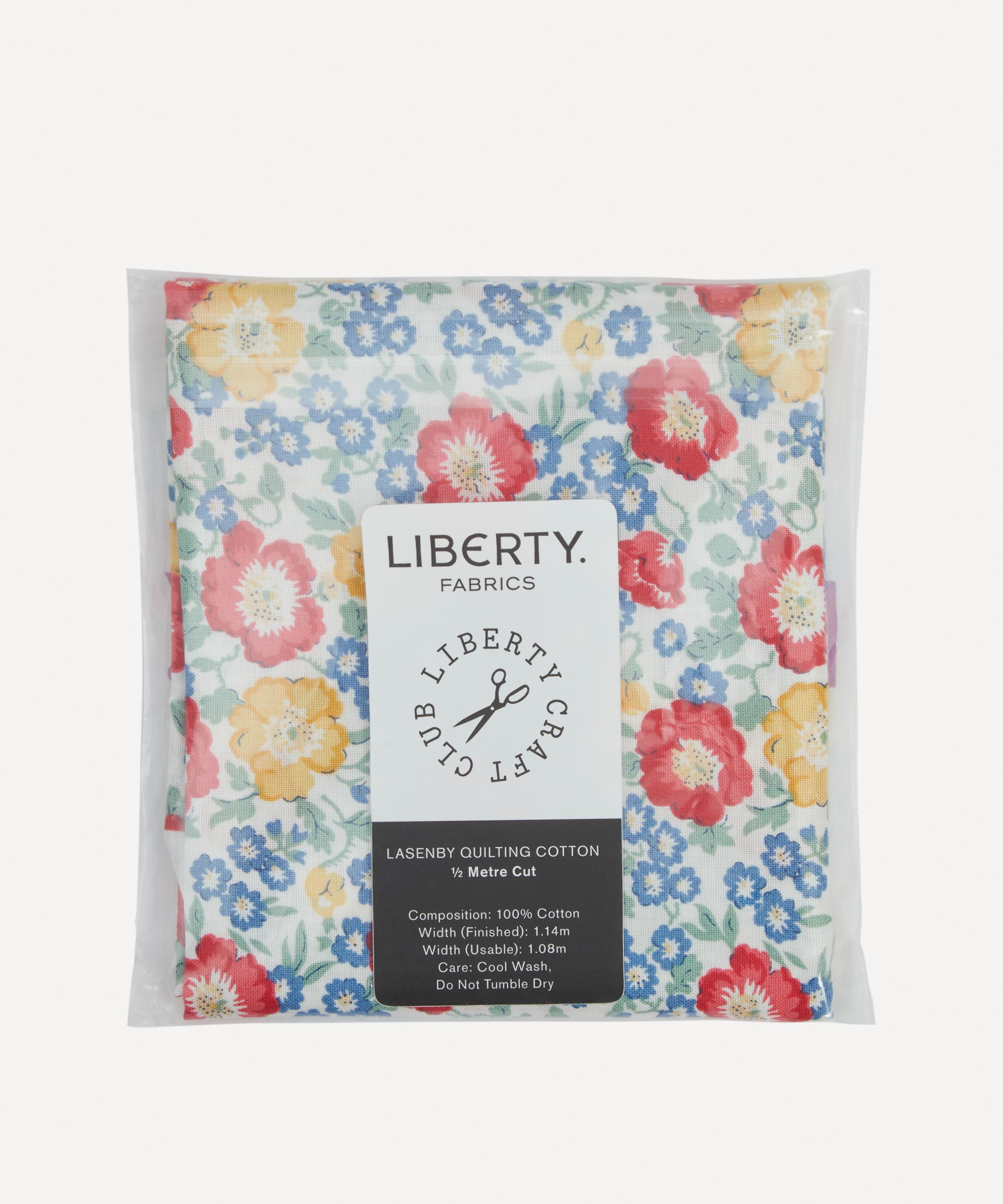 Liberty Fabrics - Half-Metre Pre-Cut Coastal Flowers Lasenby Quilting Cotton image number 0