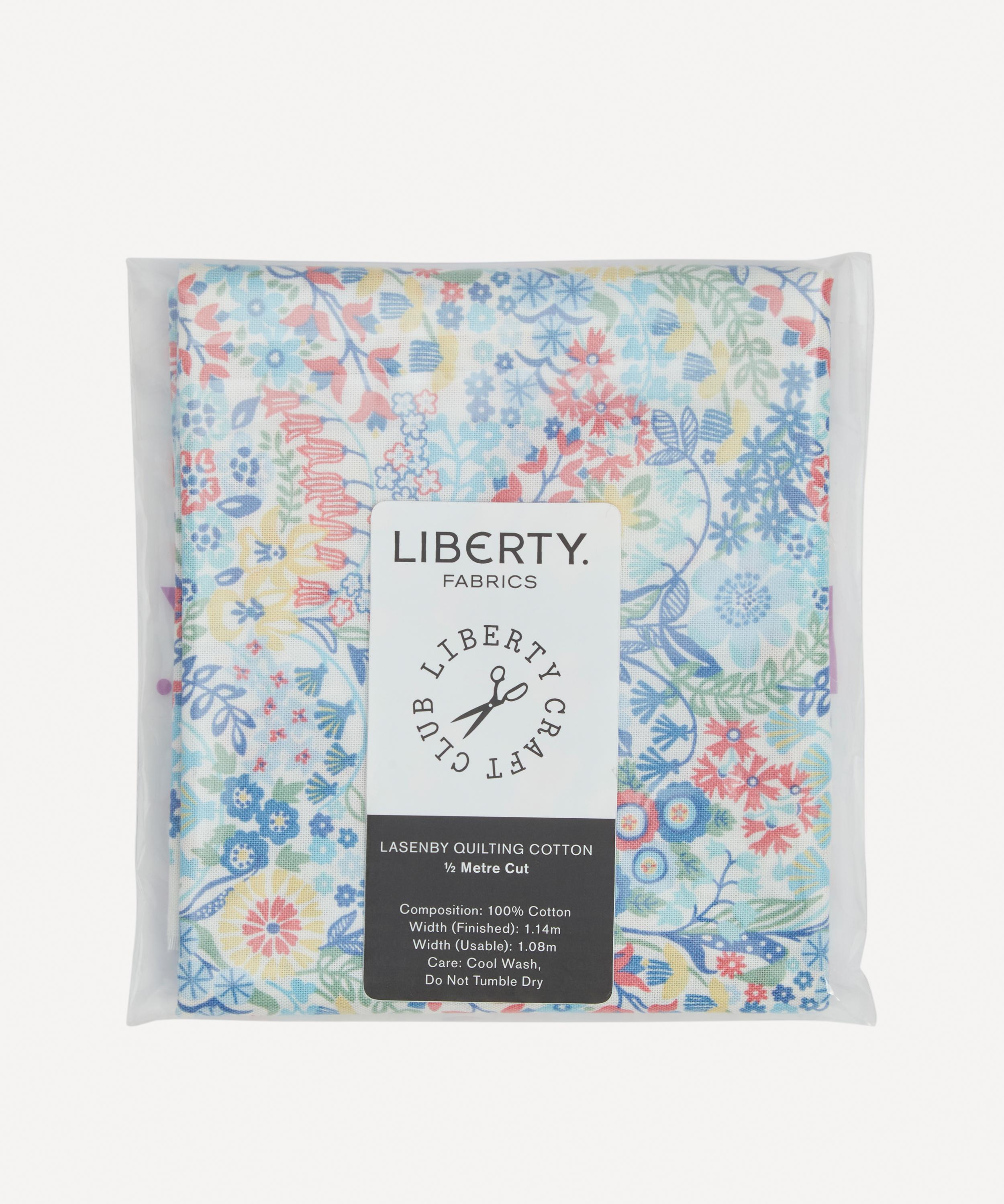 Liberty Fabrics - Half-Metre Pre-Cut Shell Garden Lasenby Quilting Cotton image number 0