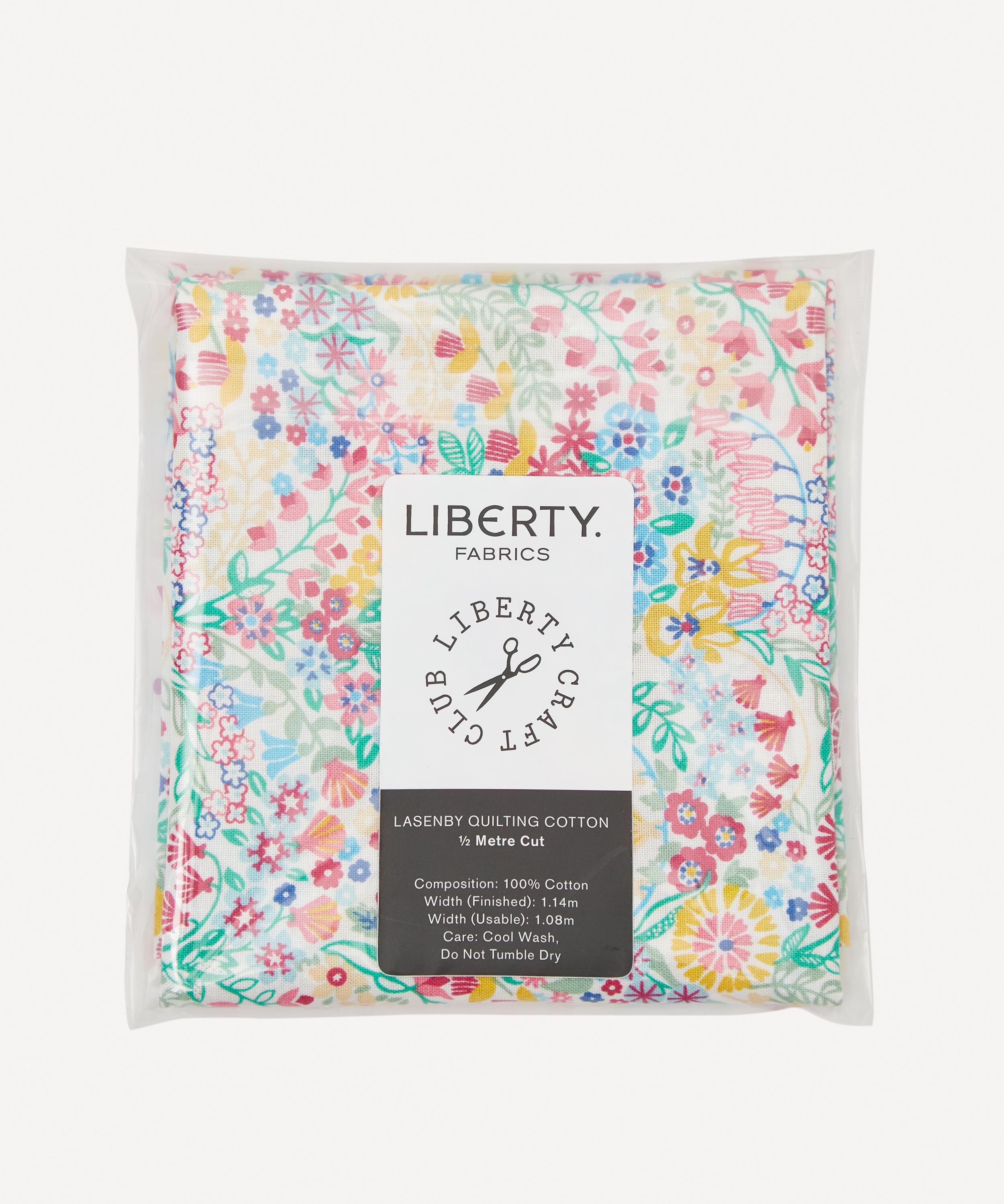 Liberty Fabrics - Half-Metre Pre-Cut Shell Garden Lasenby Quilting Cotton image number 0