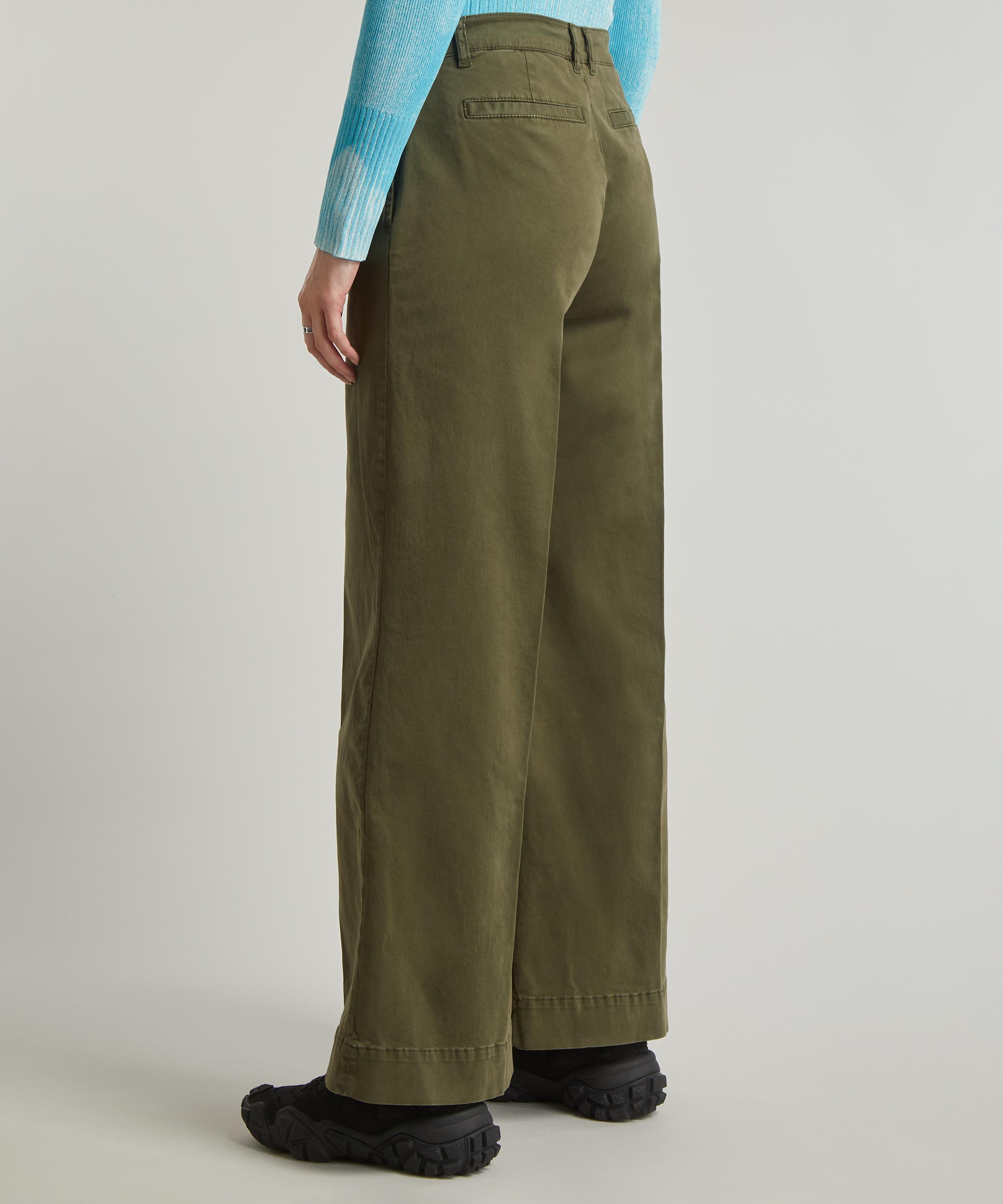 Frame - Wide-Leg Tomboy Trousers image number 3