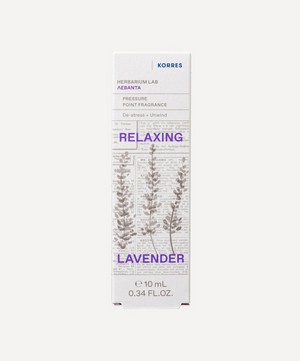 Korres - Body Oil Relaxing Lavender 10ml image number 1