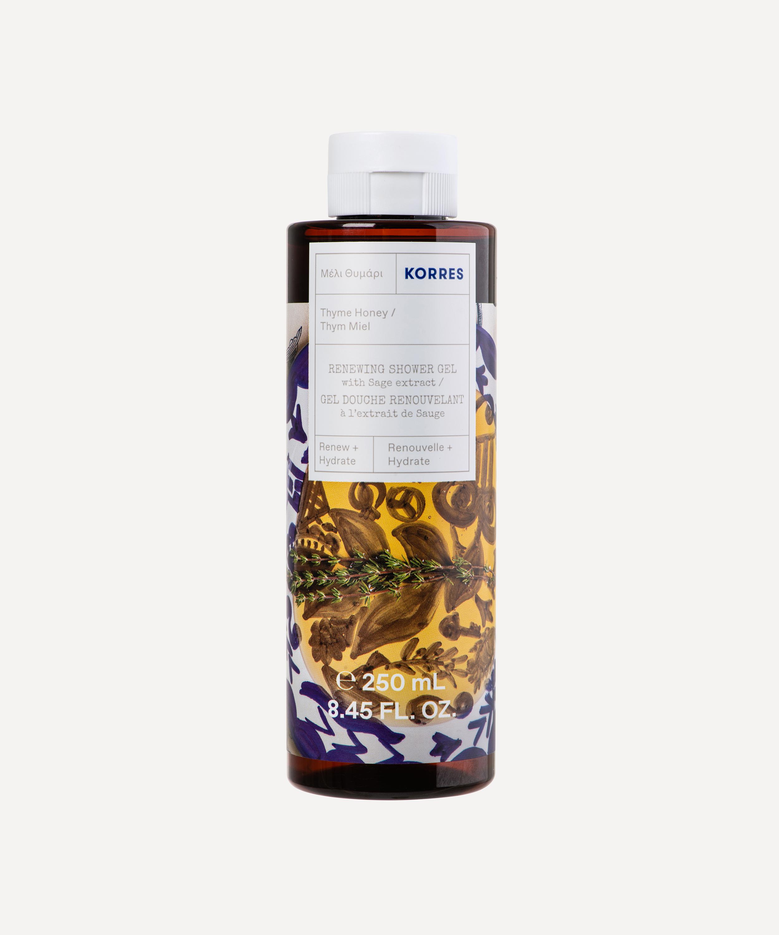 Korres Thyme Honey Shower Gel 250ml Liberty